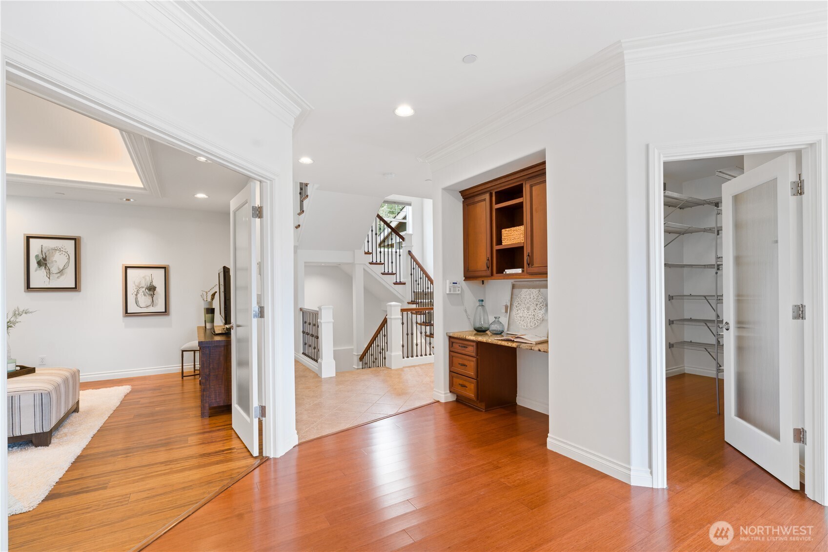 Computer Area & Walk In Pantry