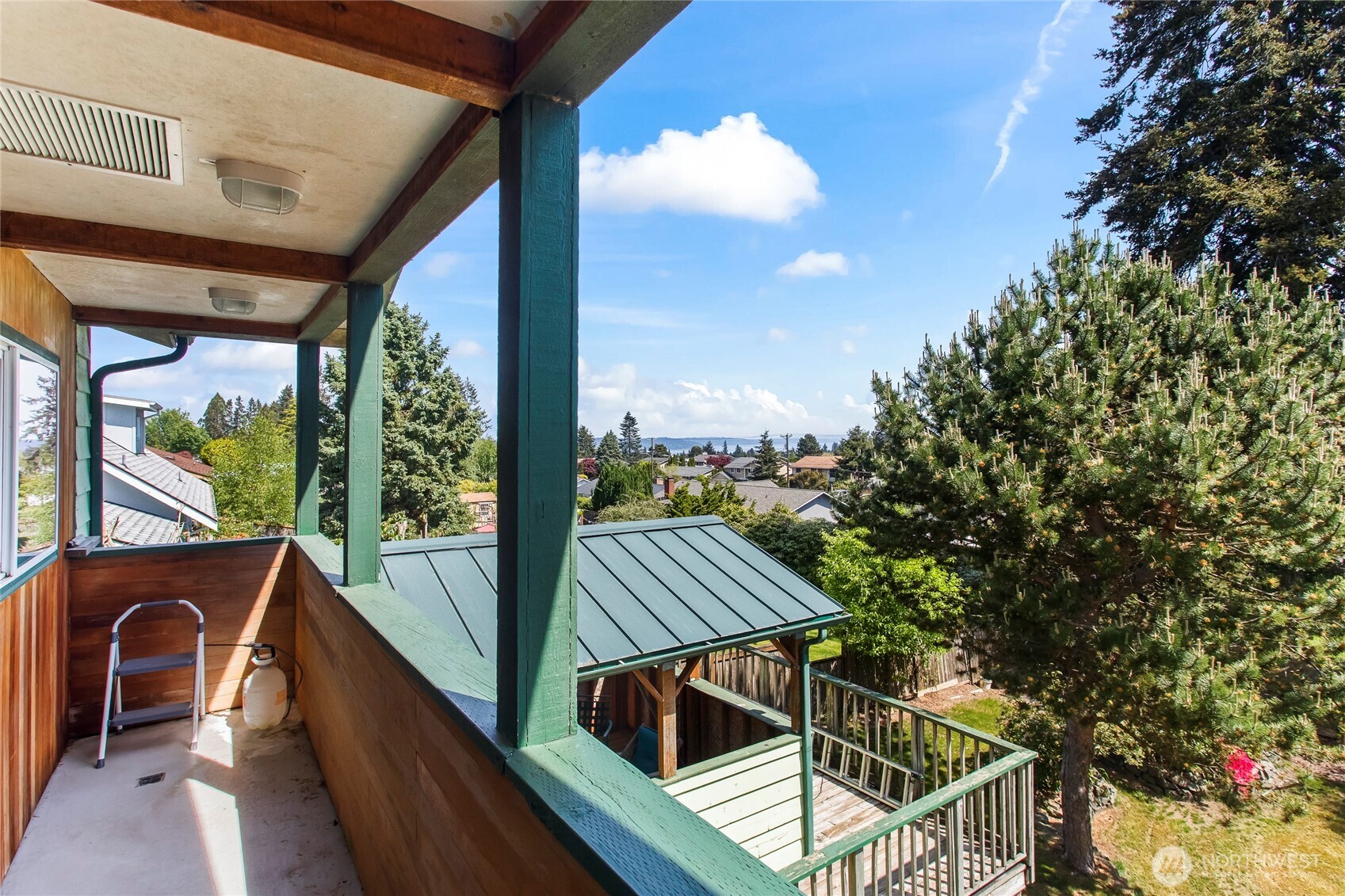 Balcony off primary bedroom