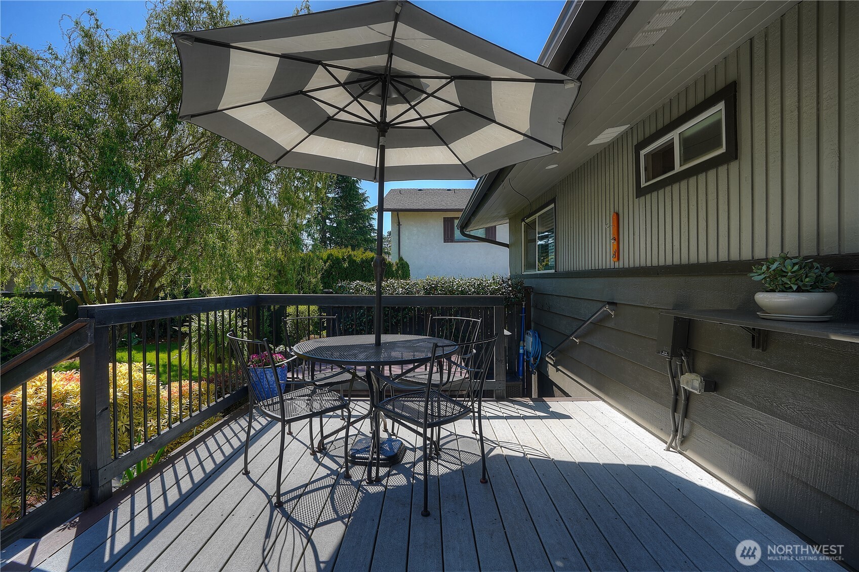 Enjoy Your Morning Coffee from the Back Deck...