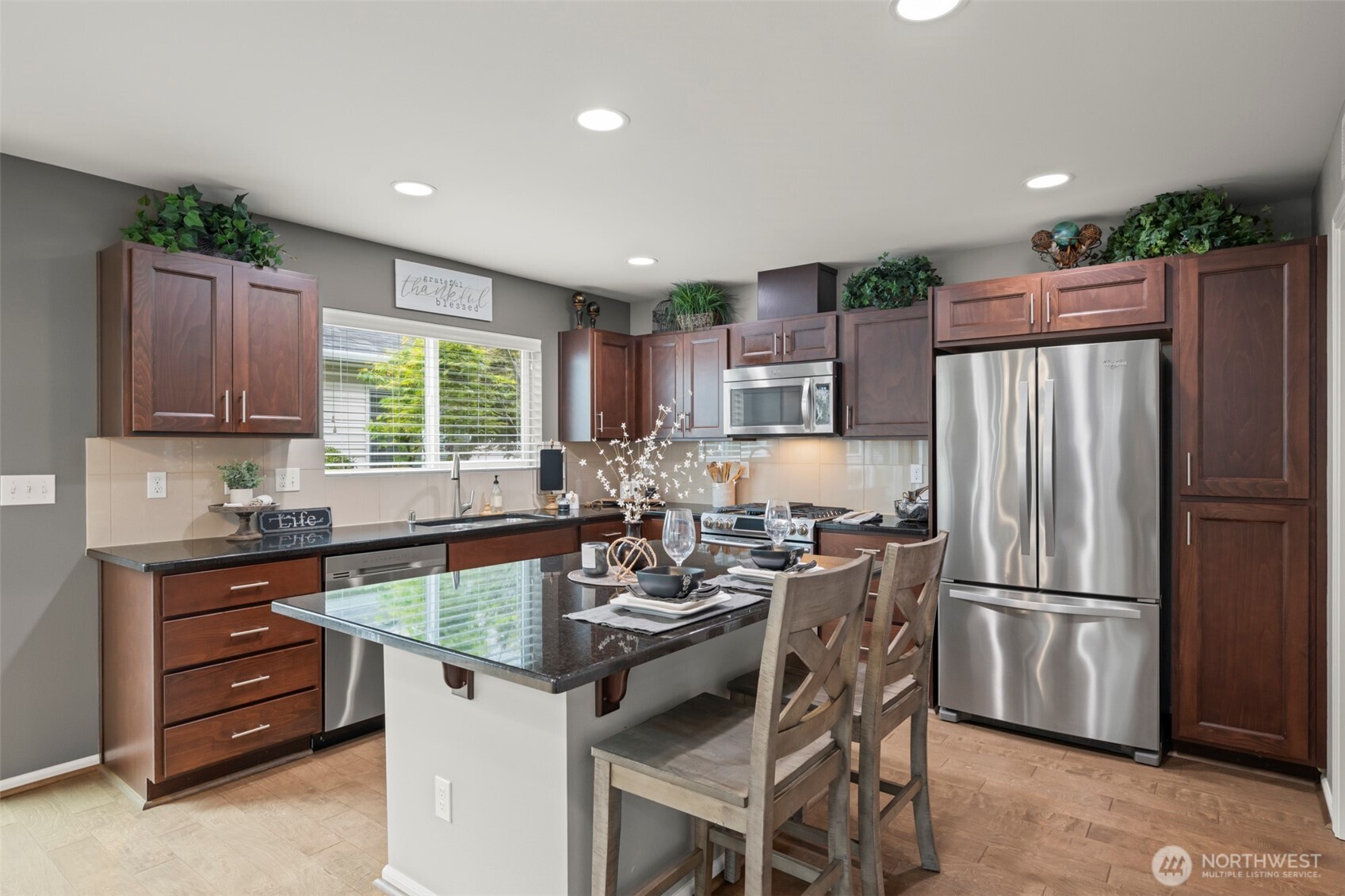 Chef's Kitchen with Generous Island