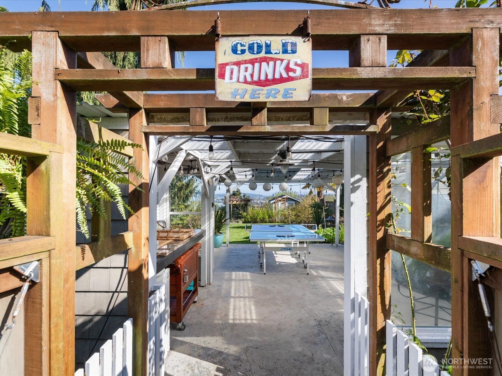 Gas piping for BBQ hook up
