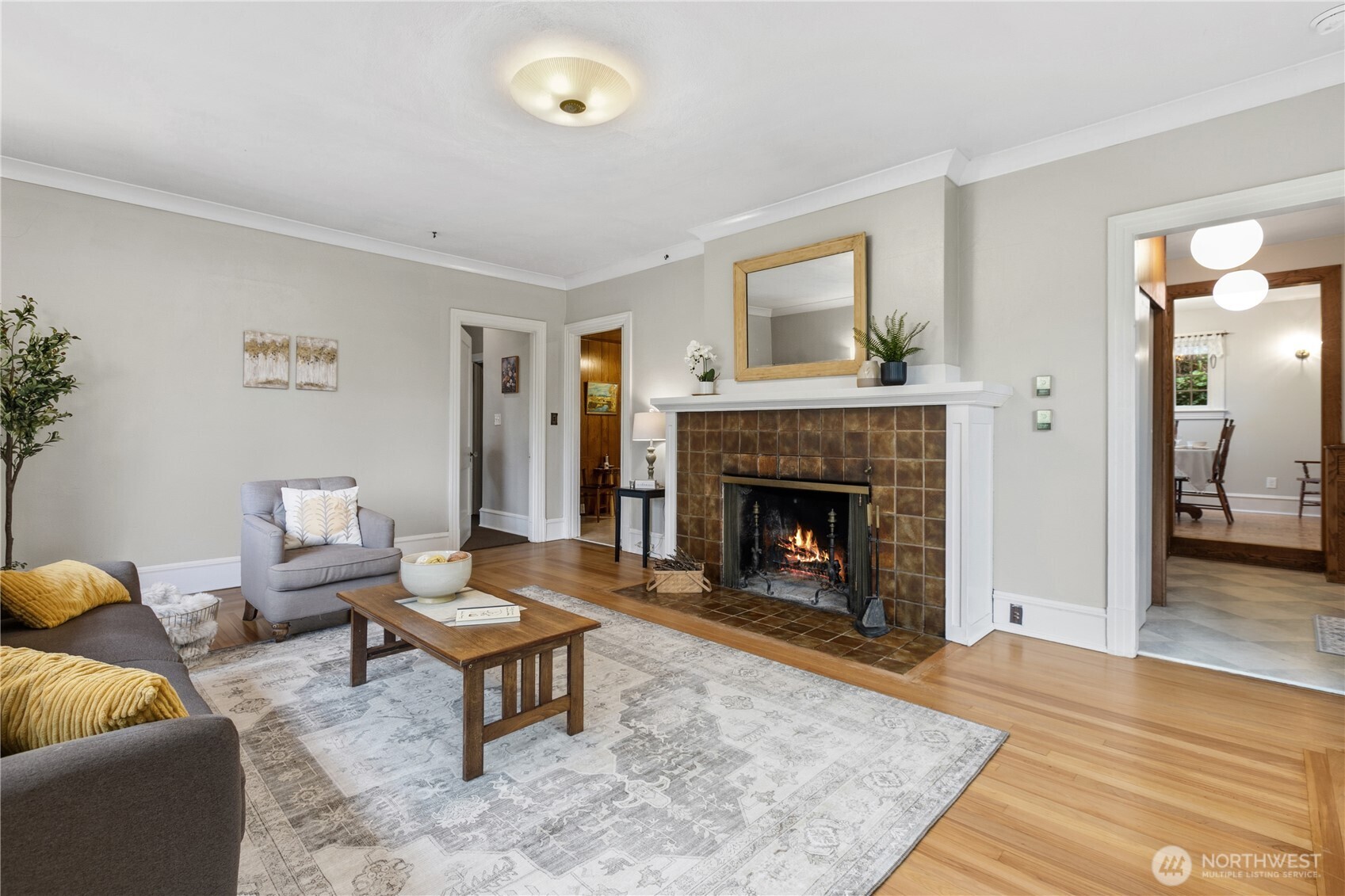 Wood Fireplace