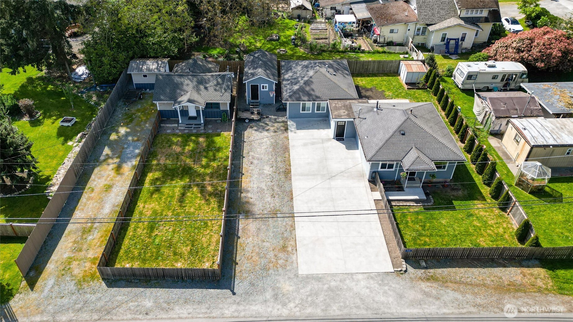 1 Single family home, and one DADU