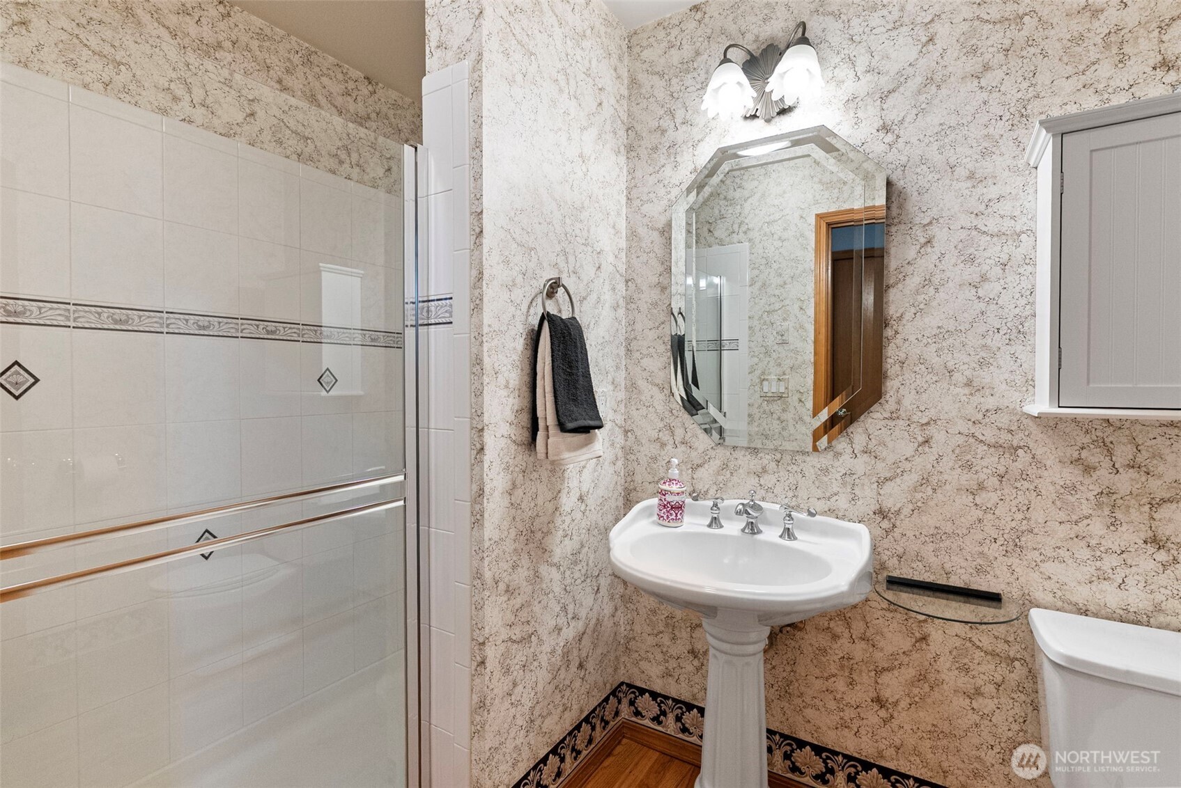 3/4 Bath on Main floor