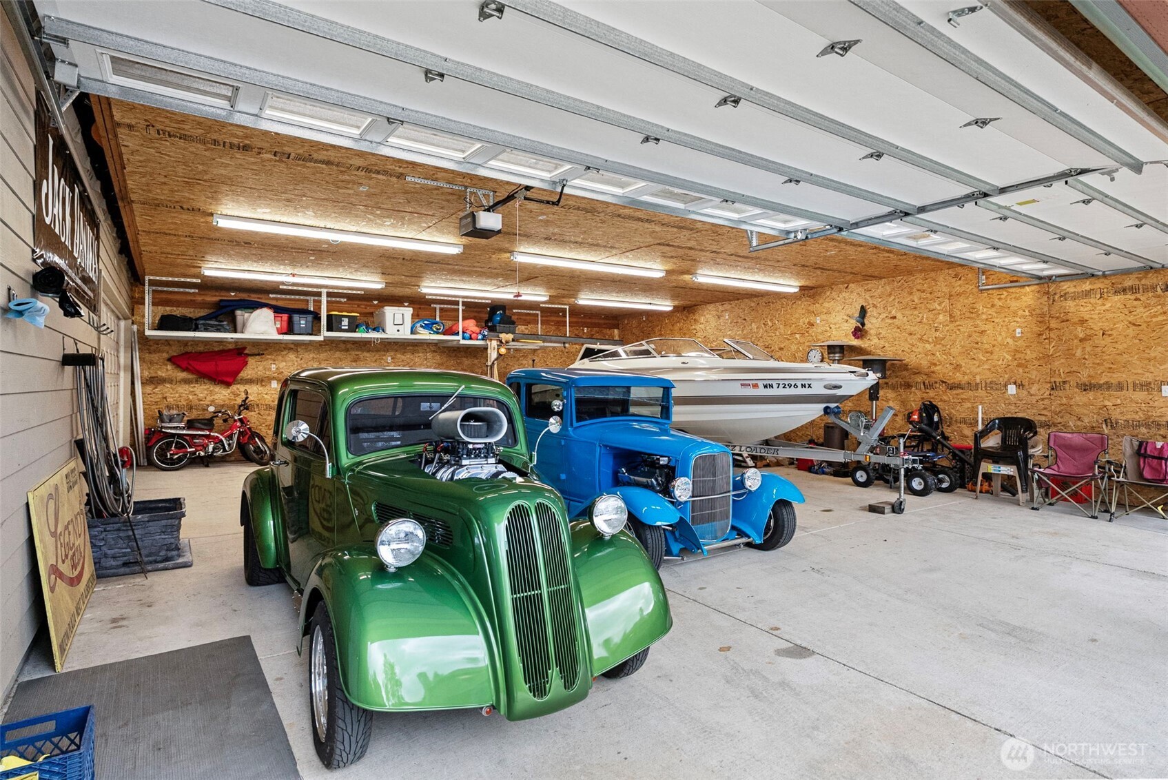 2nd and 3rd Bays of Detached Garage