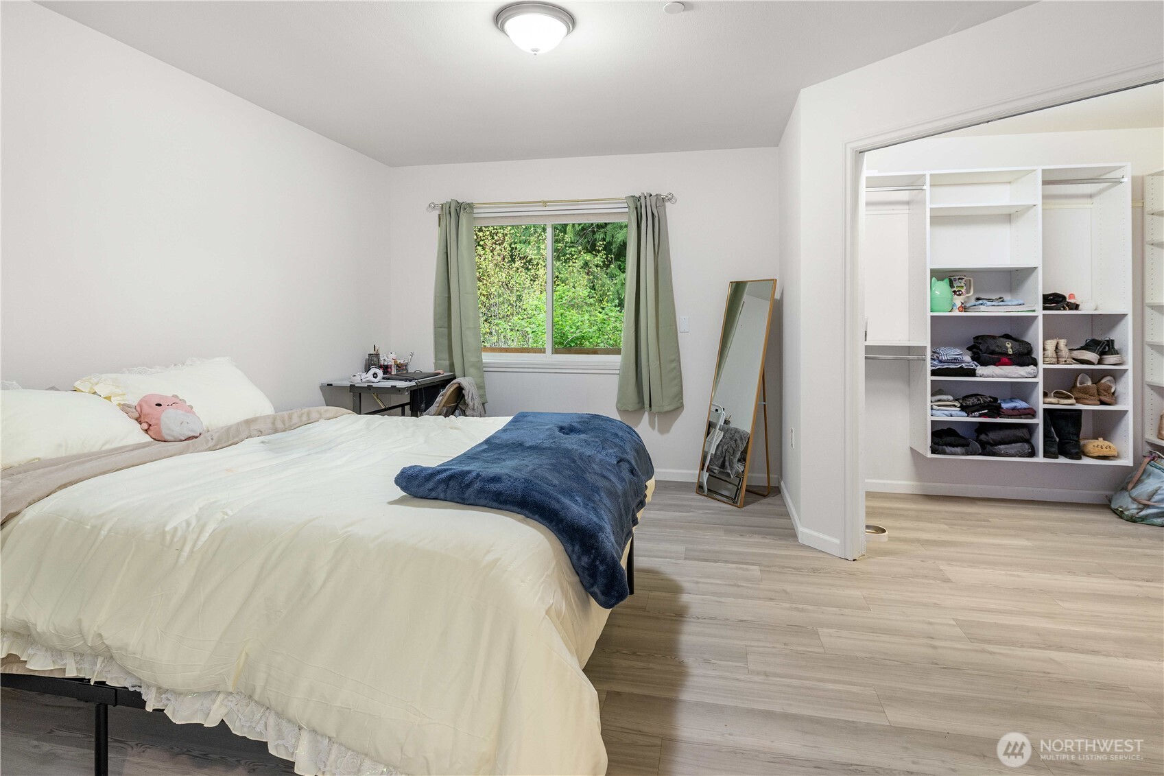 Bedroom 2 with walk-in closet
