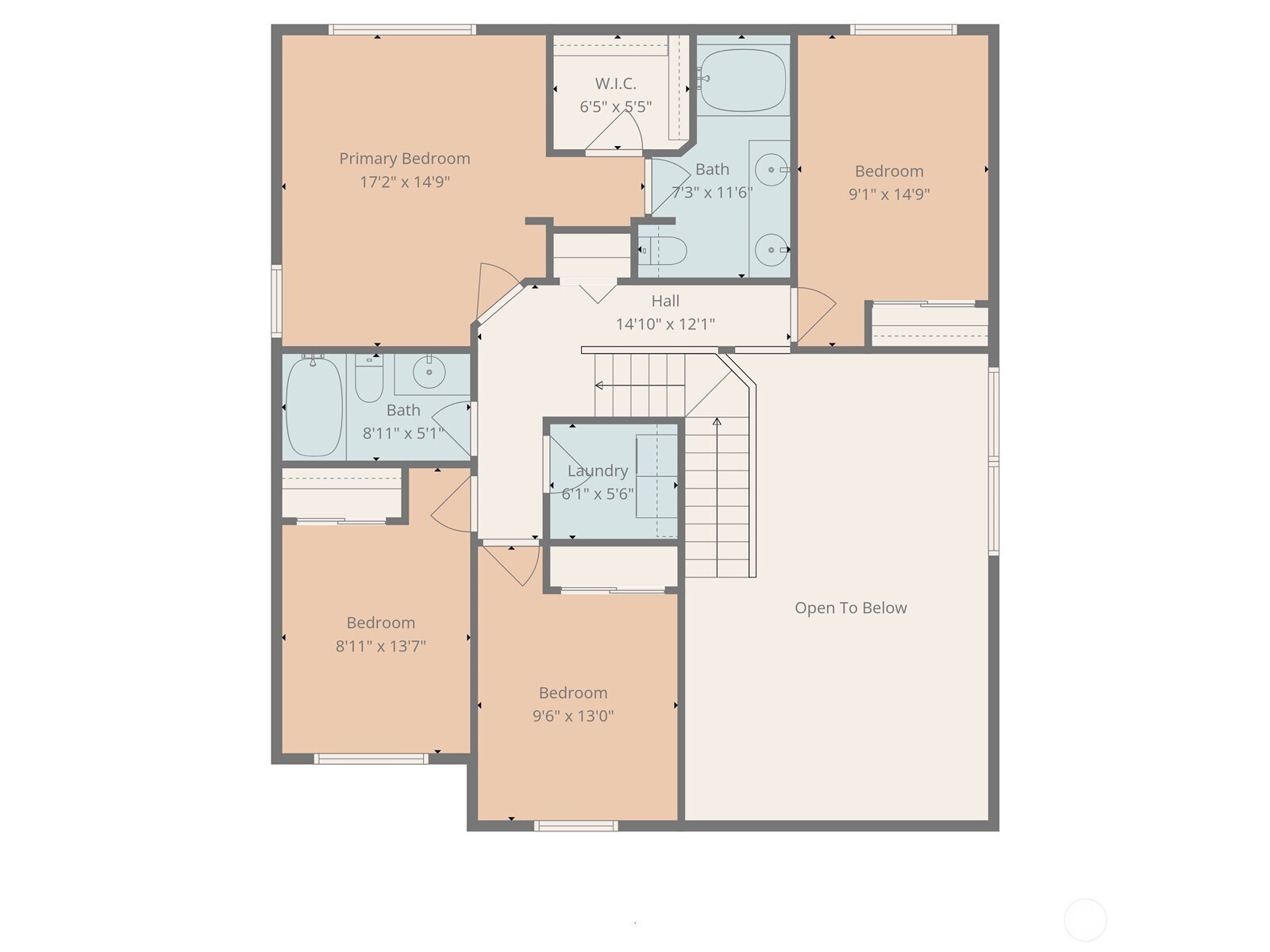 Second Floor - Floor Plan.