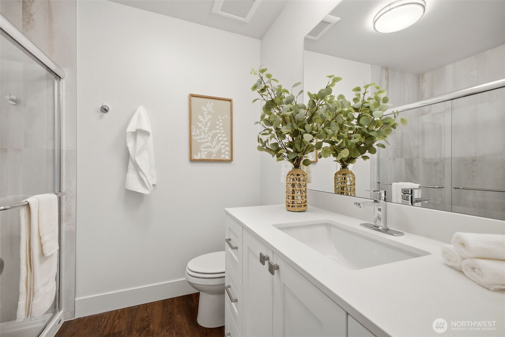 Primary Bathroom (3rd floor – Model Home)