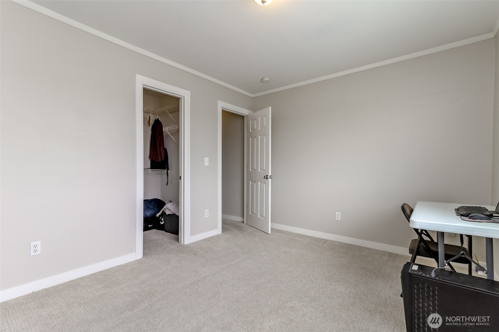 Primary Bedroom with walk in closet