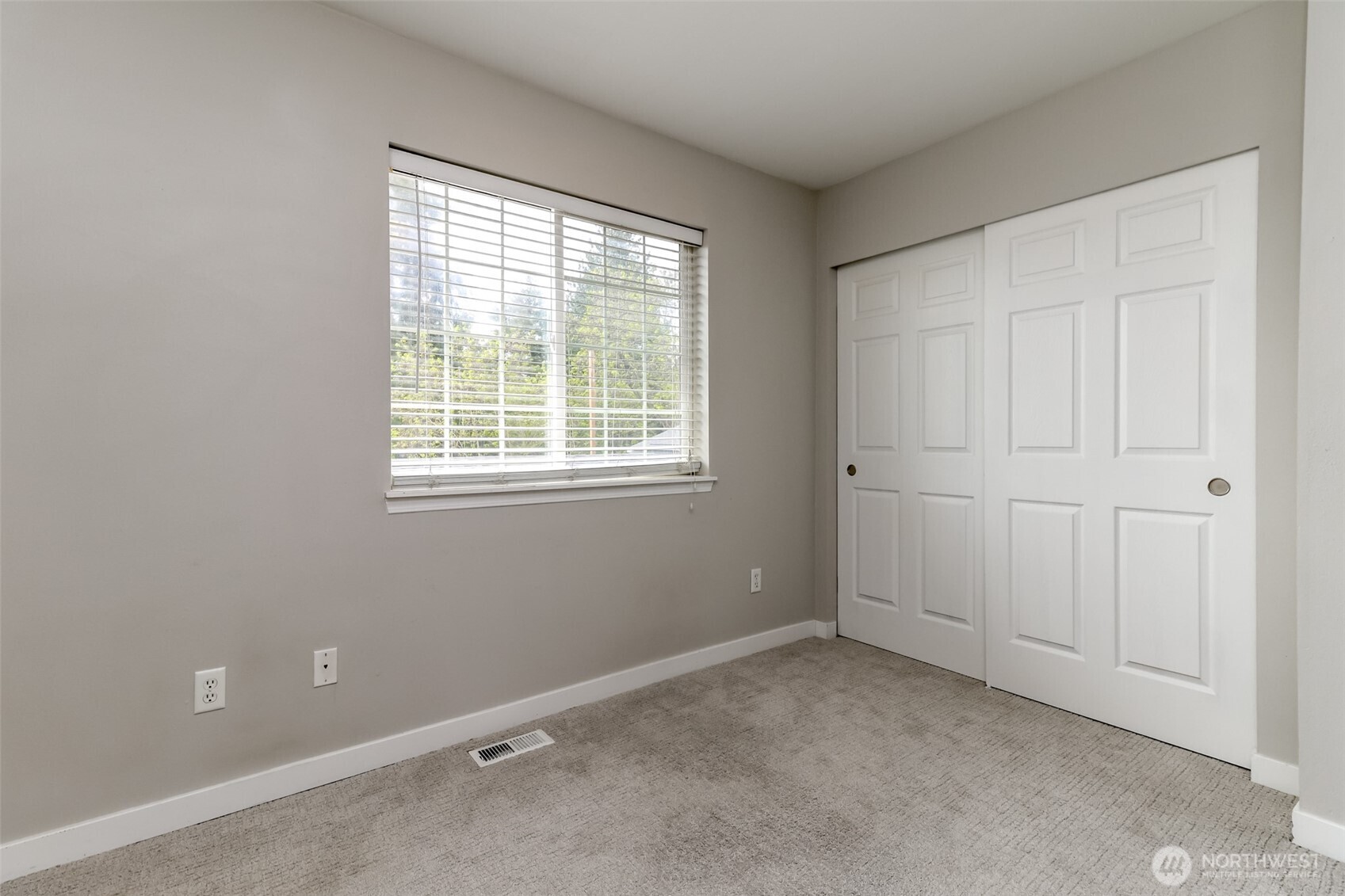 Roomy Double Closet
