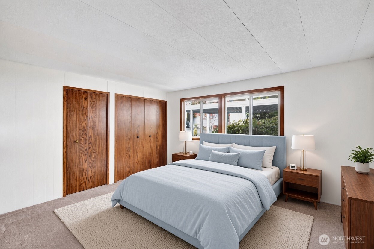 Primary Bedroom - Virtually staged