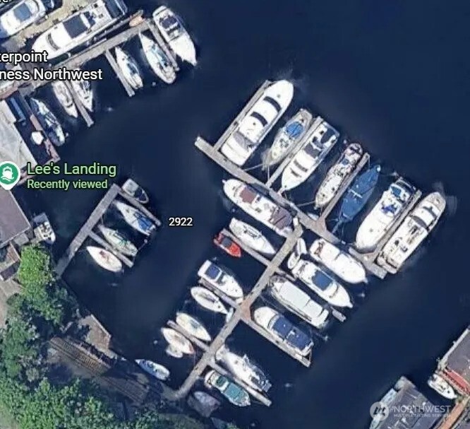 40 boat slips with 2 covered.