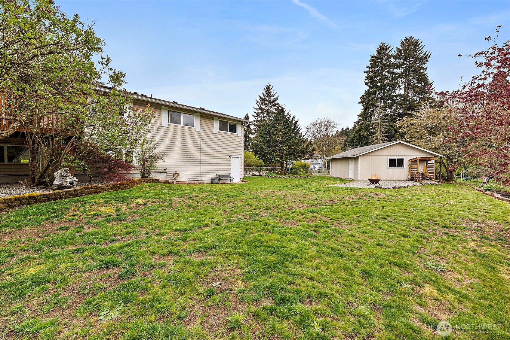 MASSIVE yard!