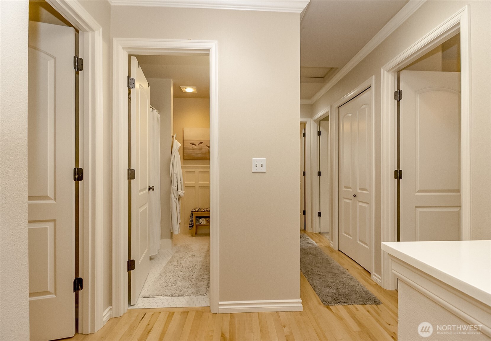 shower & dressing room on main