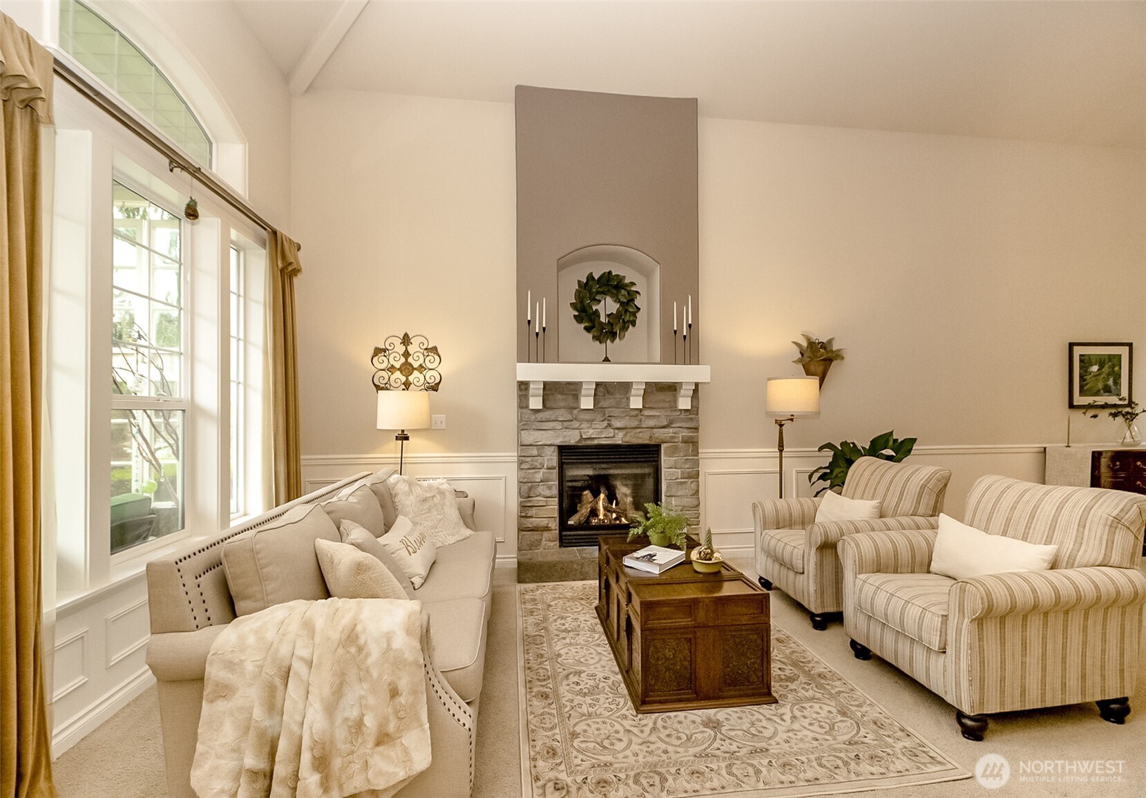vaulted entry