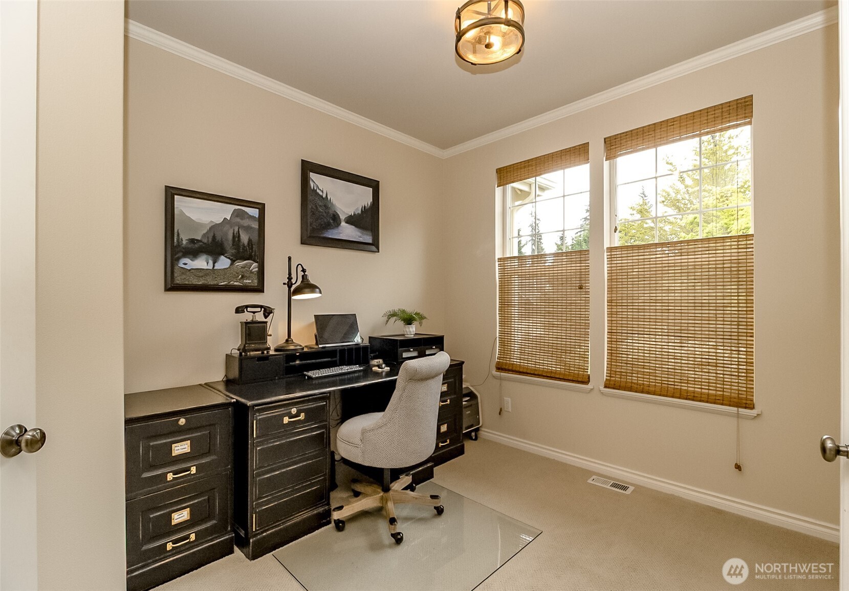 living room to dining