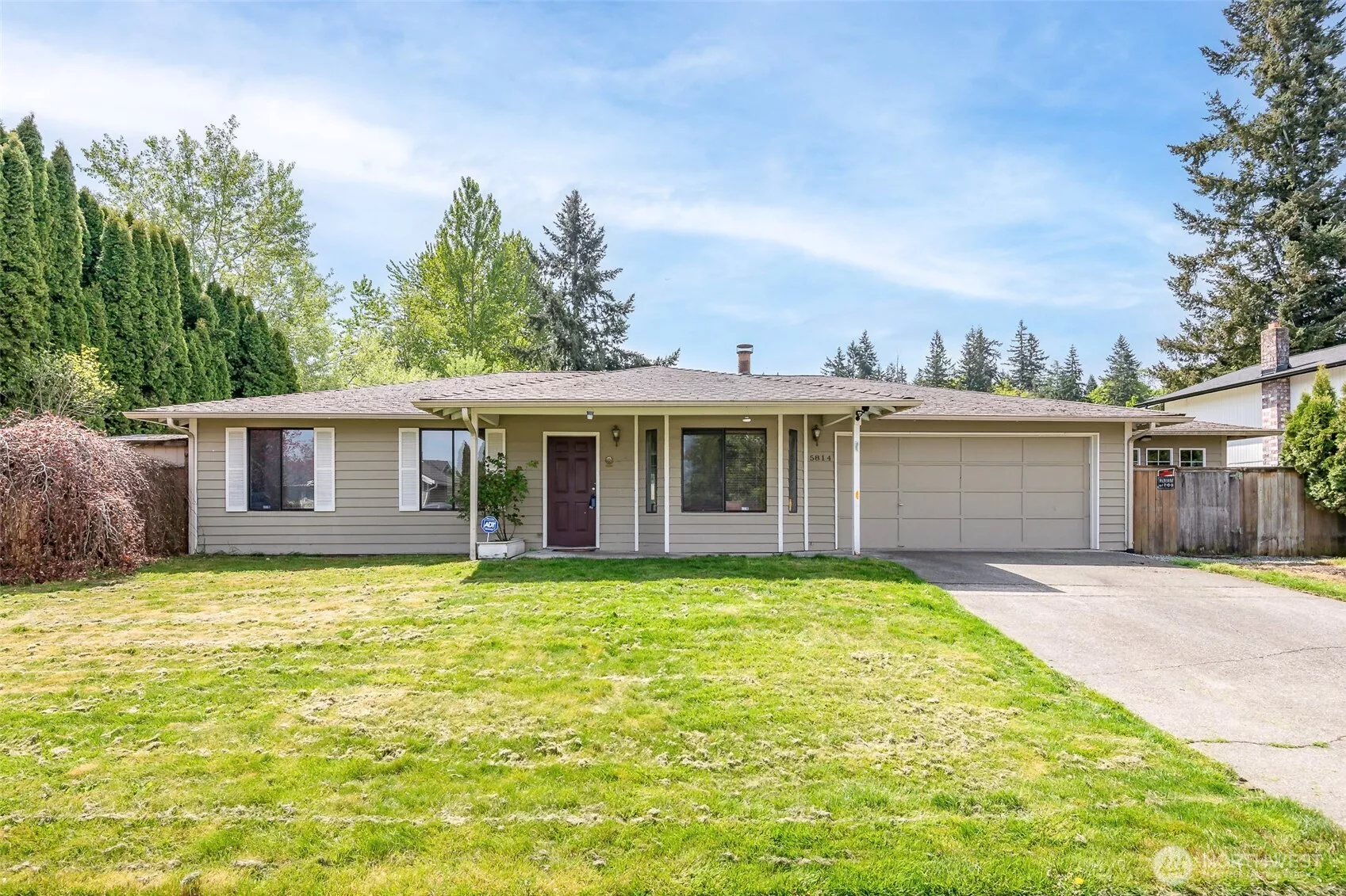 Welcome to your new home! 2 car garage, 2 car driveway, with potential for RV or parking