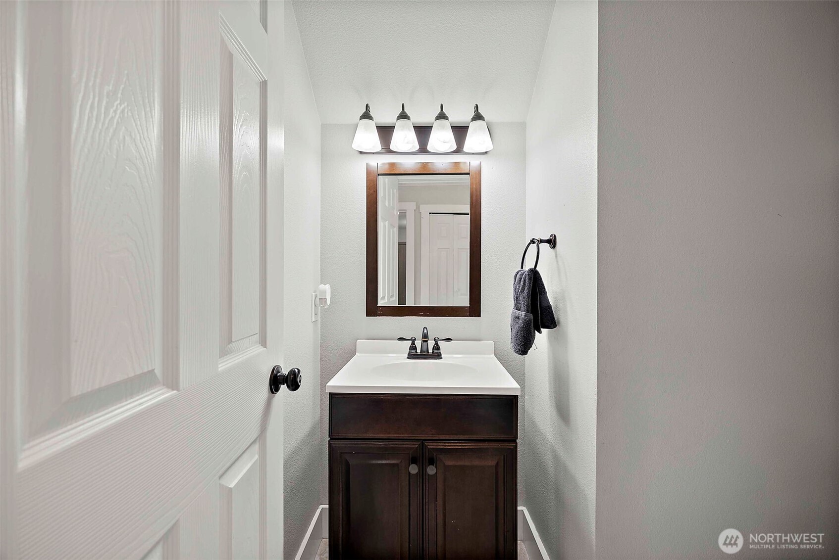 Guest bath conveniently located on main floor.