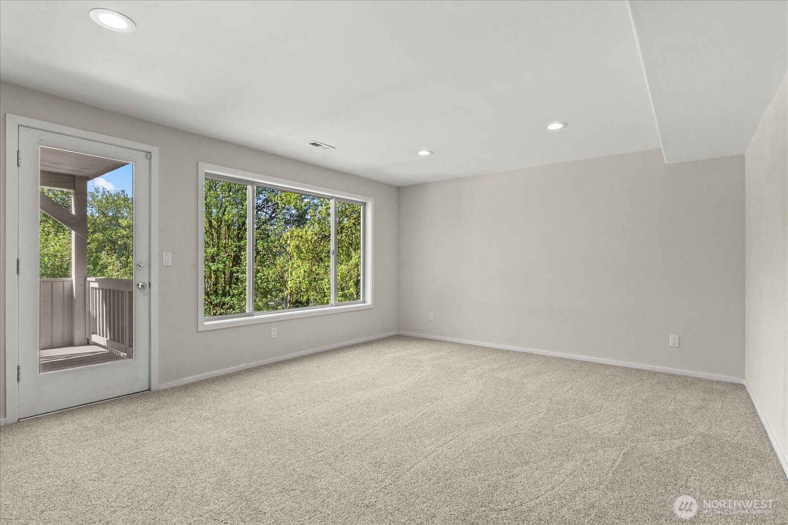 Expansive lower-level living space with endless possibilities