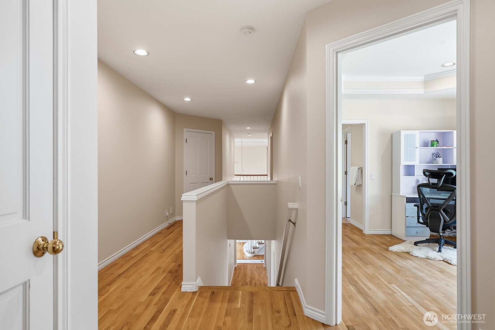 Rear staircase