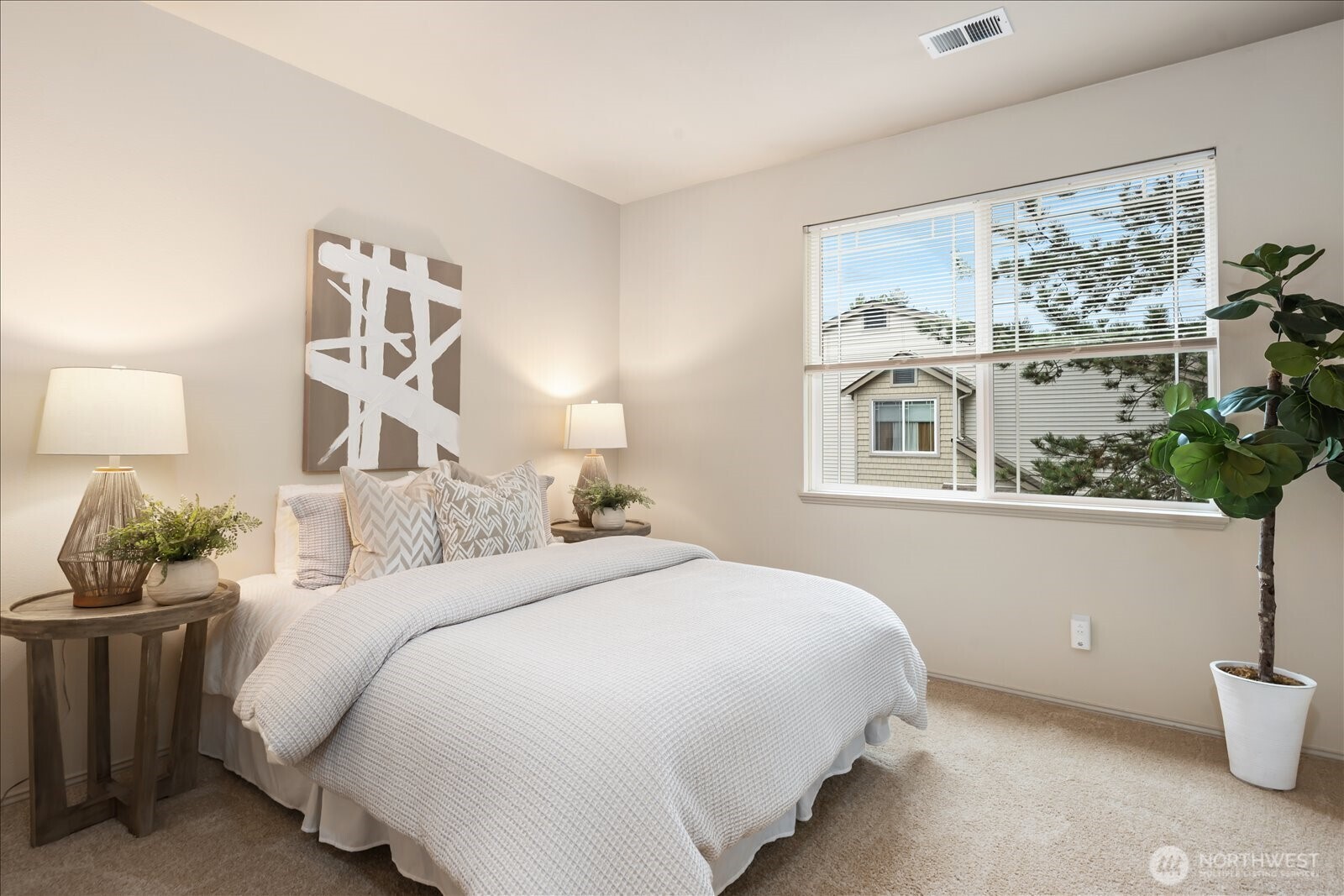 Primary Bedroom with walk-in closet