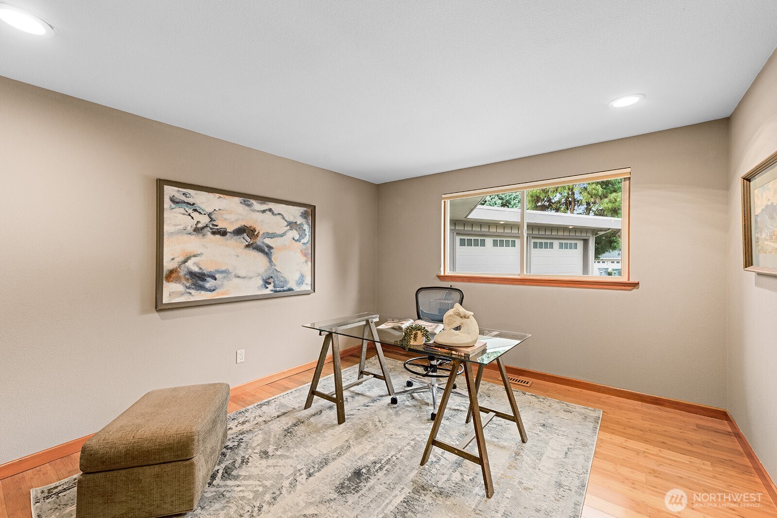 Third bedroom or bright work-from-home office.