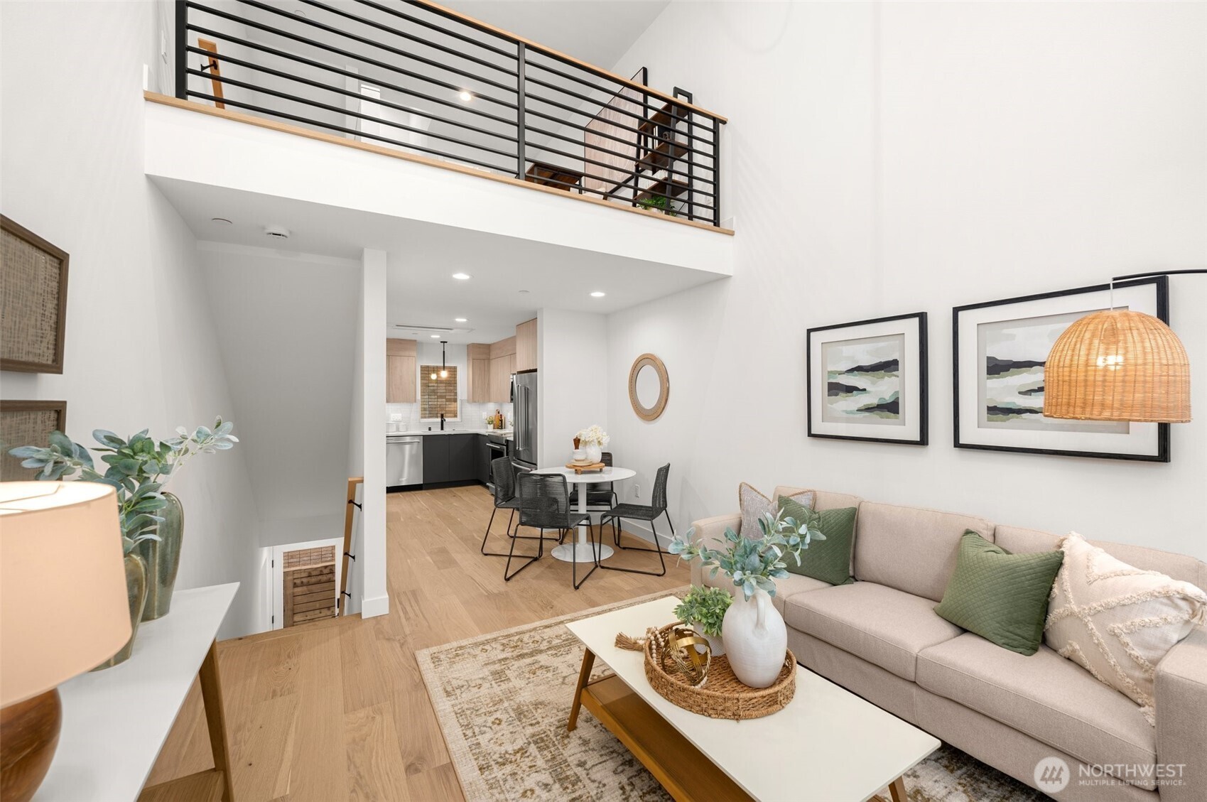 Versatile main floor layout with premium flooring and a seamless flow for entertaining.
