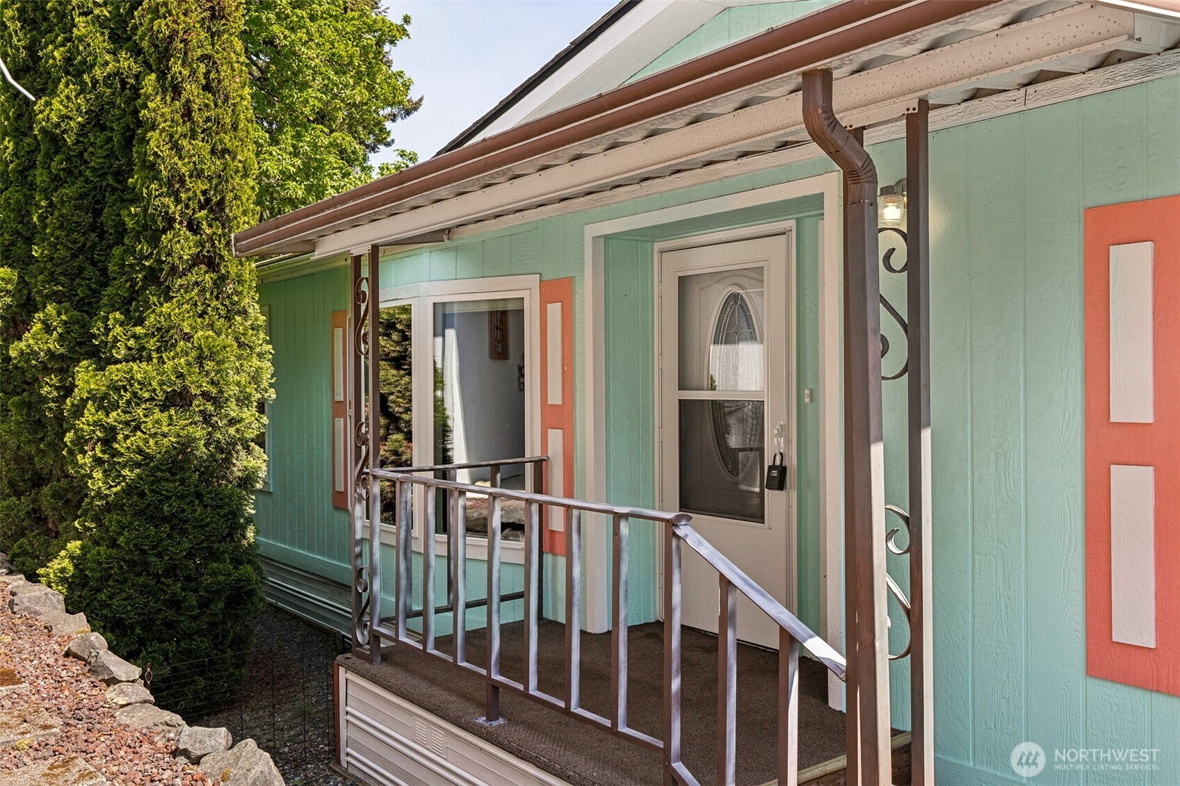 Covered front porch