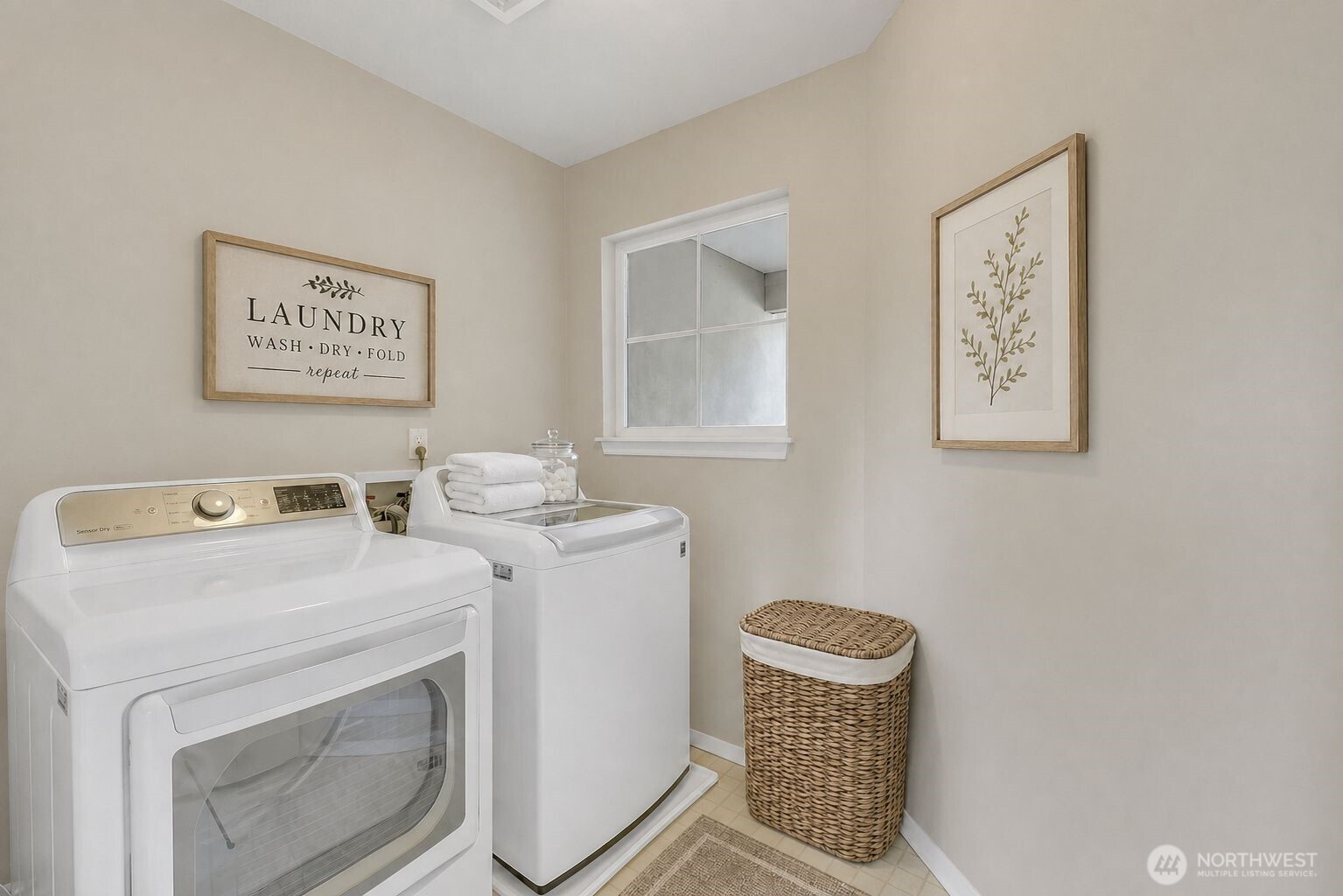 Upstairs Laundry Room