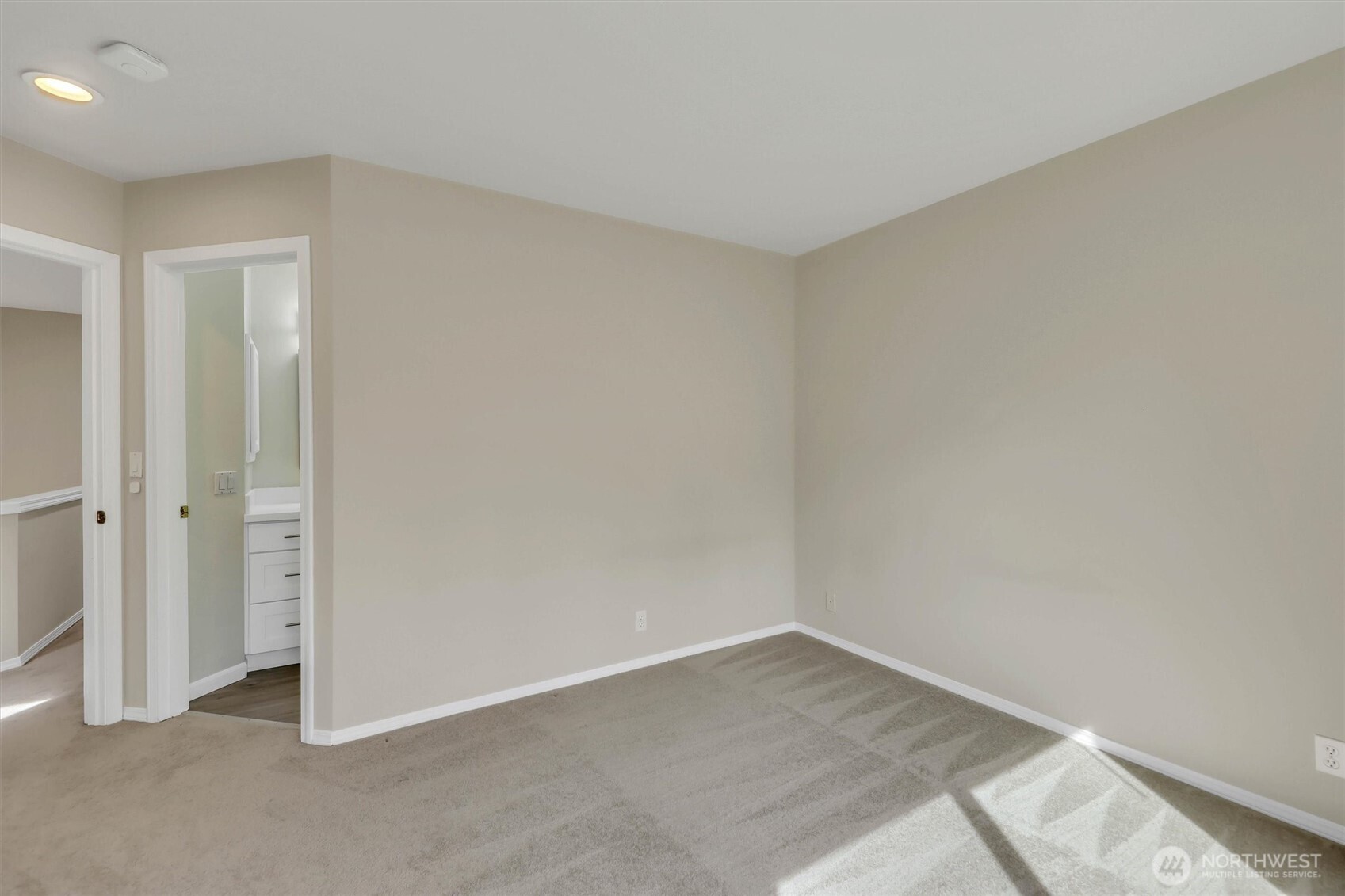 Second bedroom has full bathroom