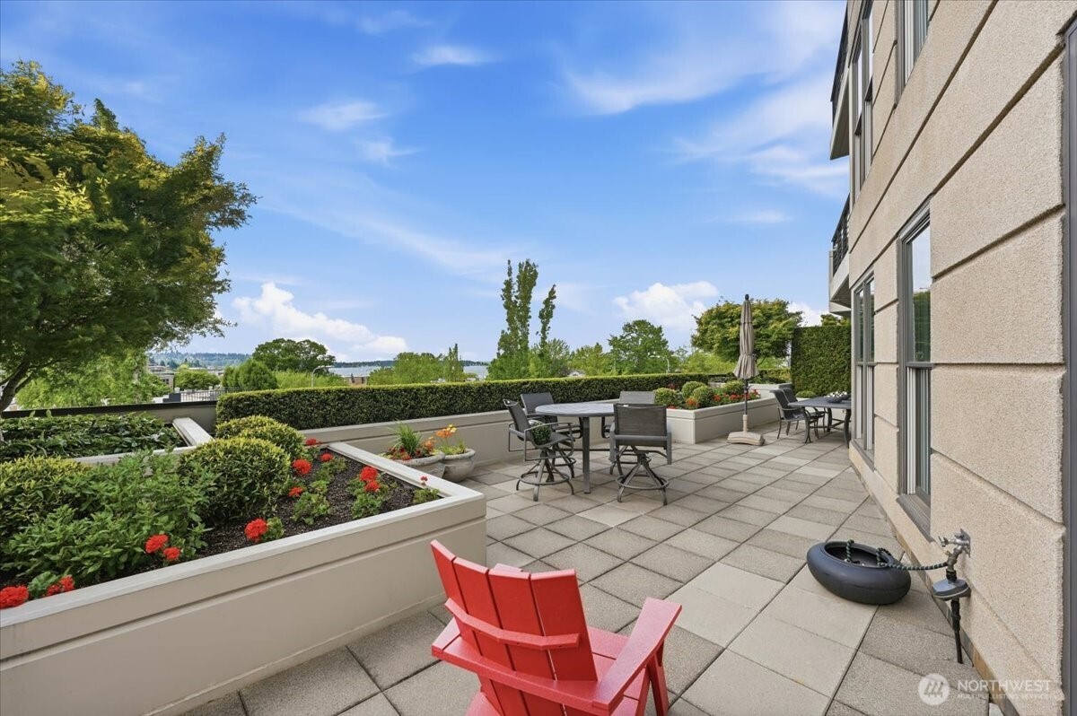 1000 Square Foot Terrace off Primary Suite