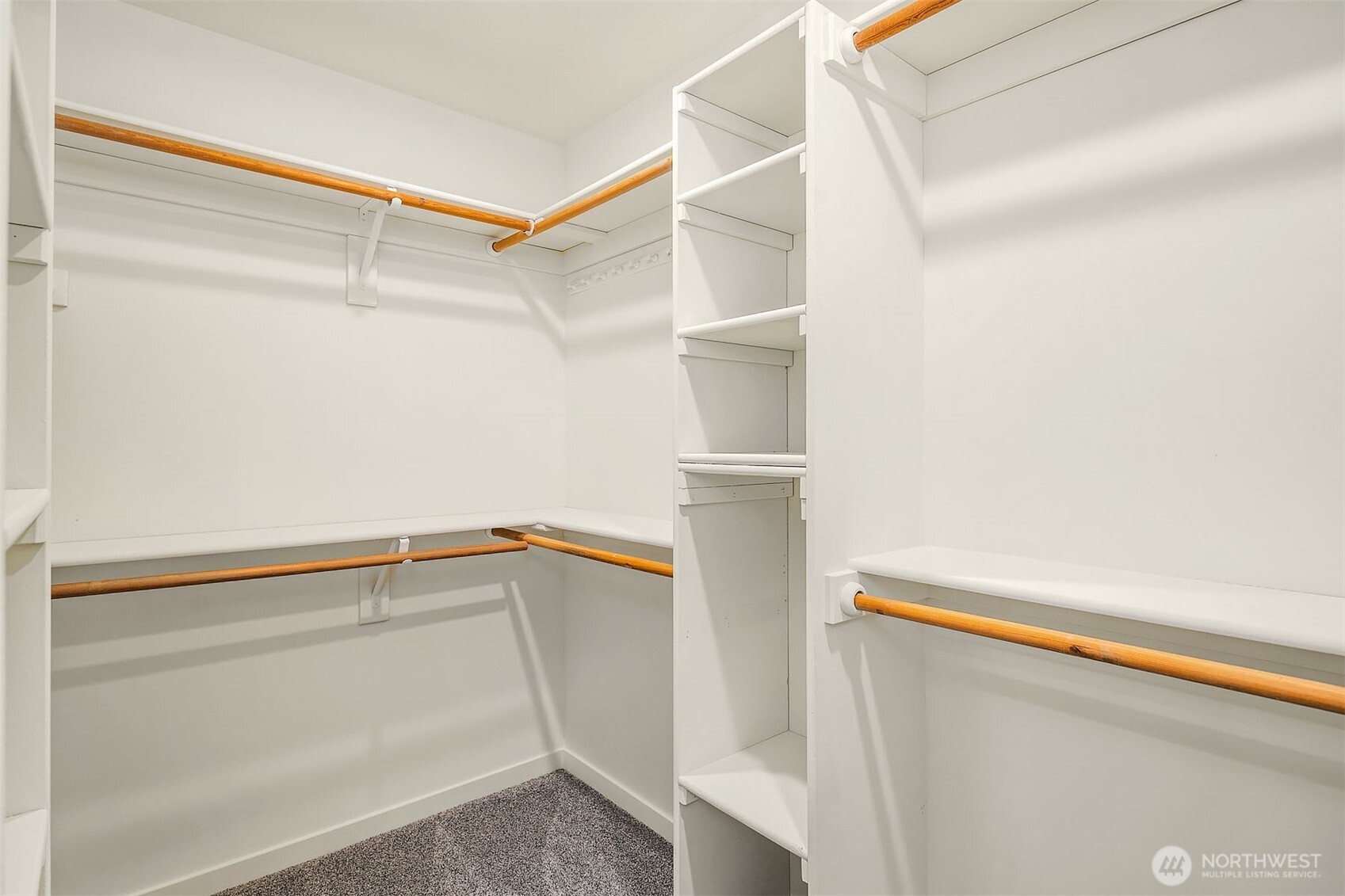 Primary walk-in closet