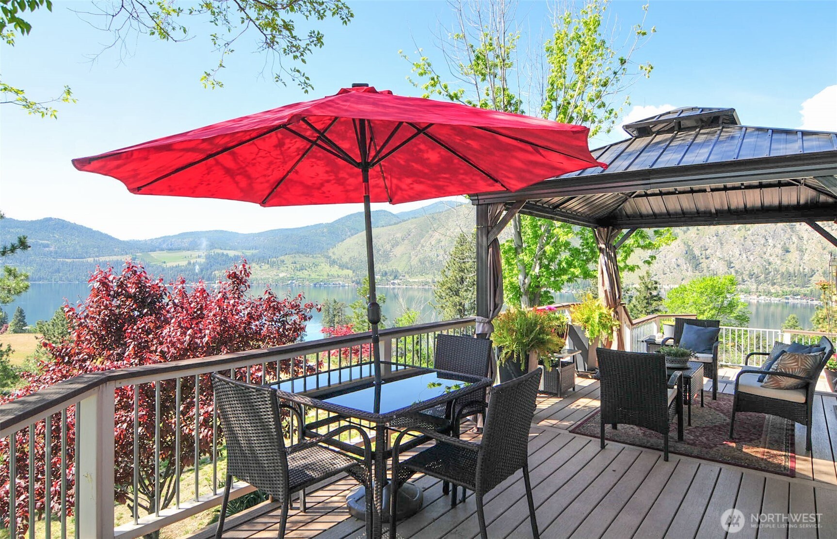 VIEW OFF OF DECK