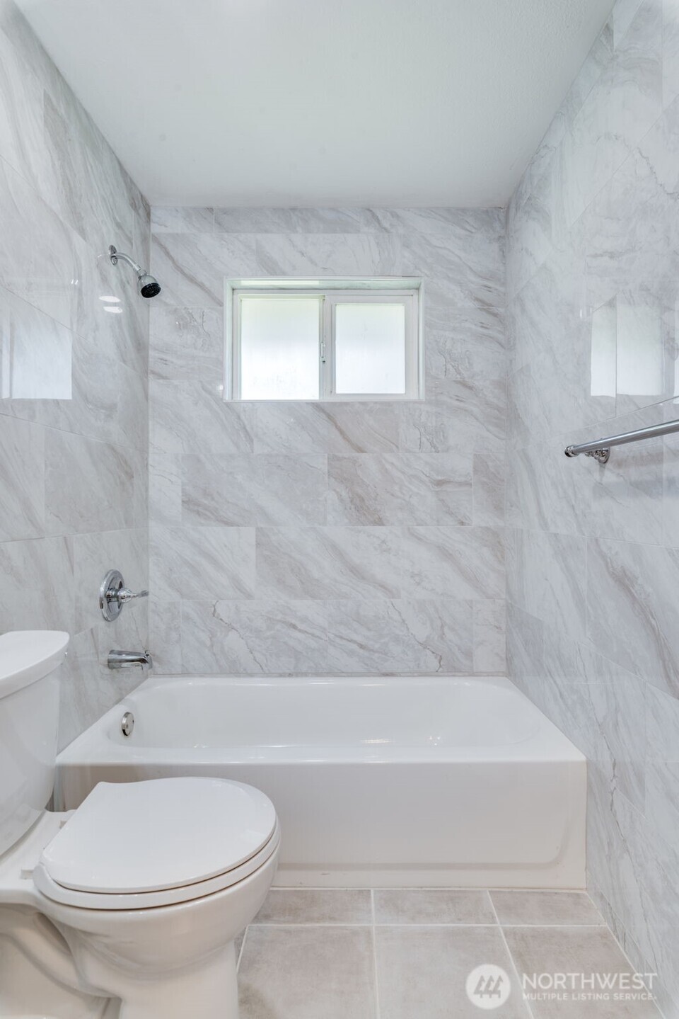 Beautifully updated shared bathroom.