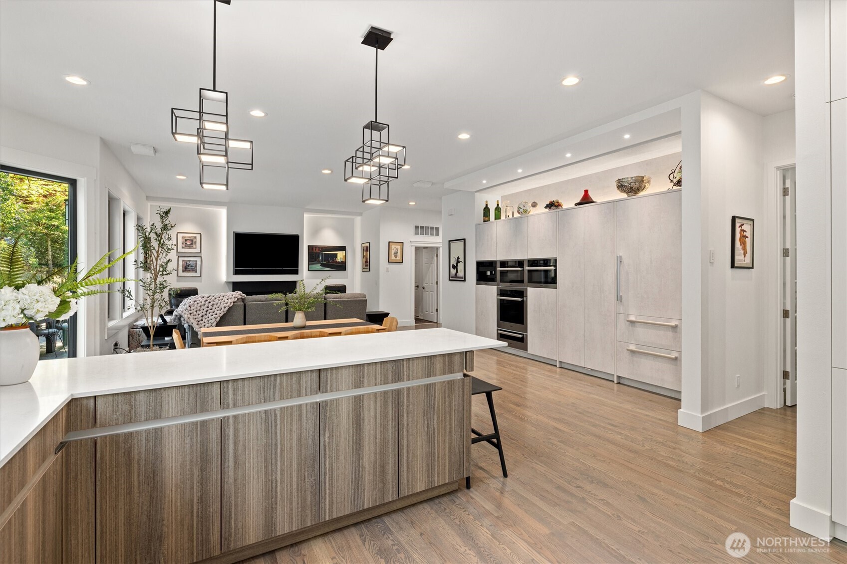 Thoughtful LED lighting throughout home.