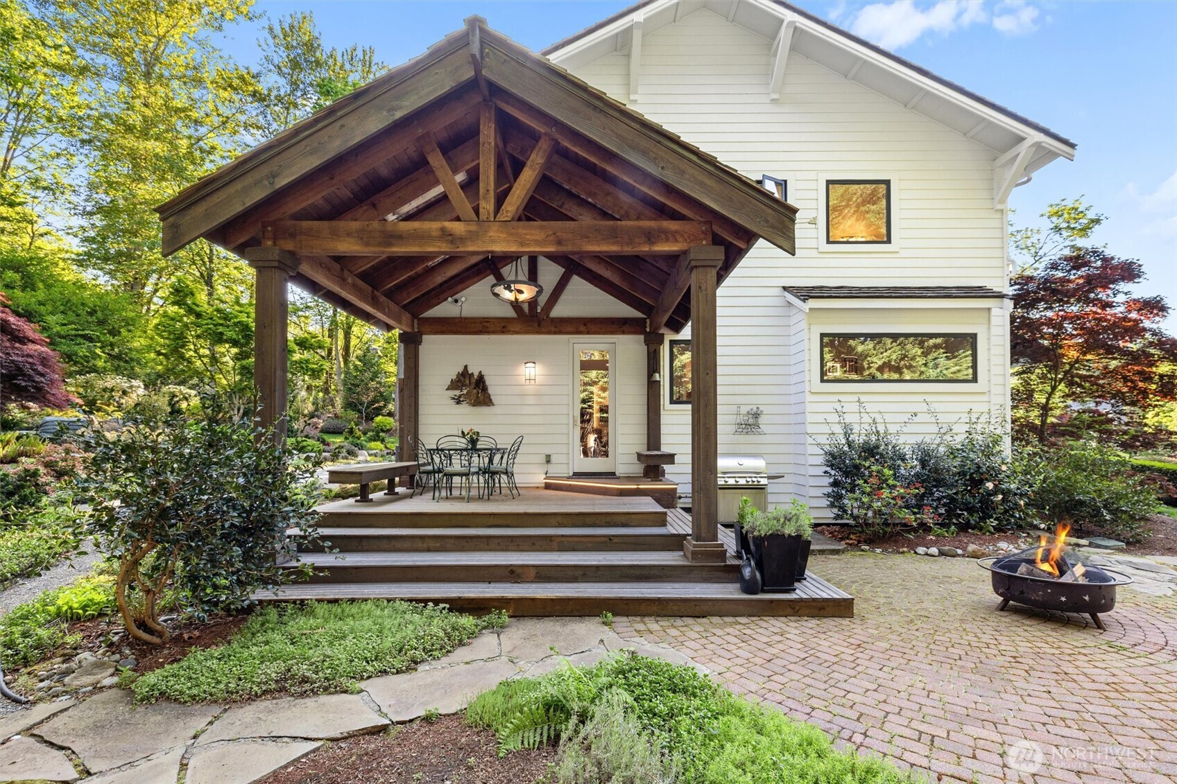 High-end cedar shake roof!