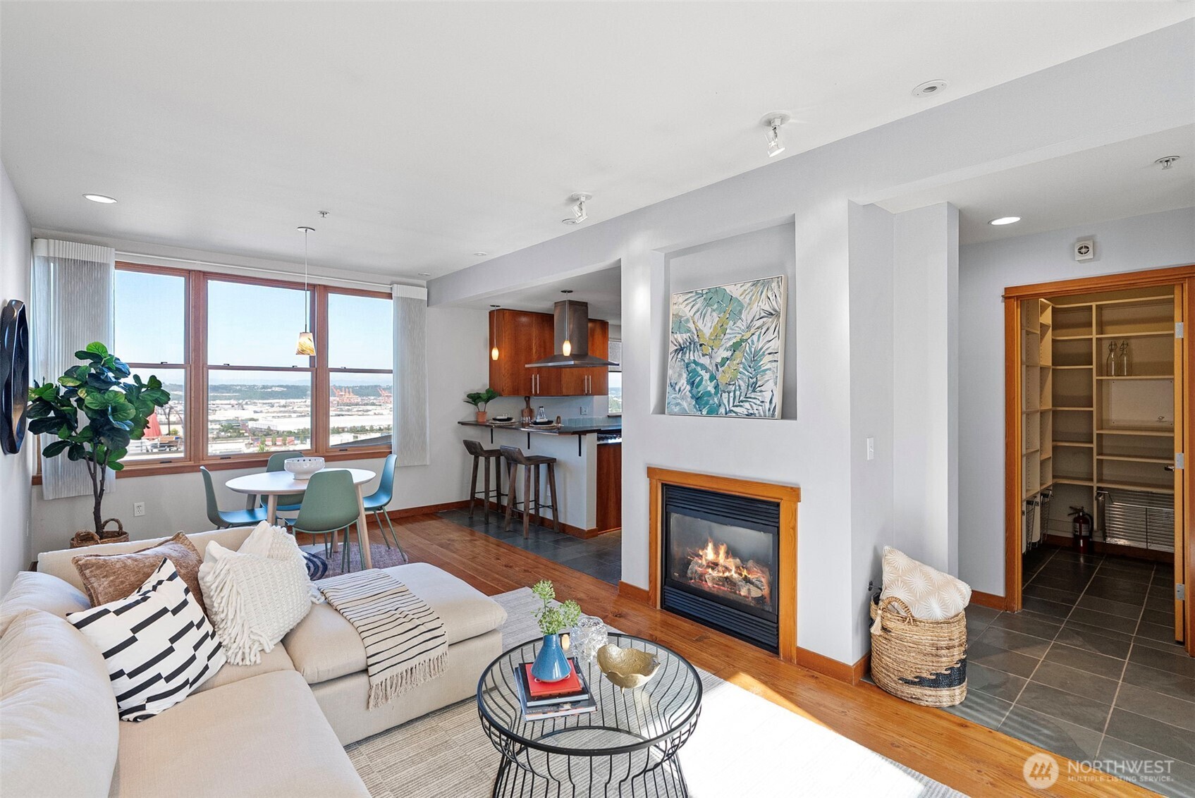 Gas fireplace