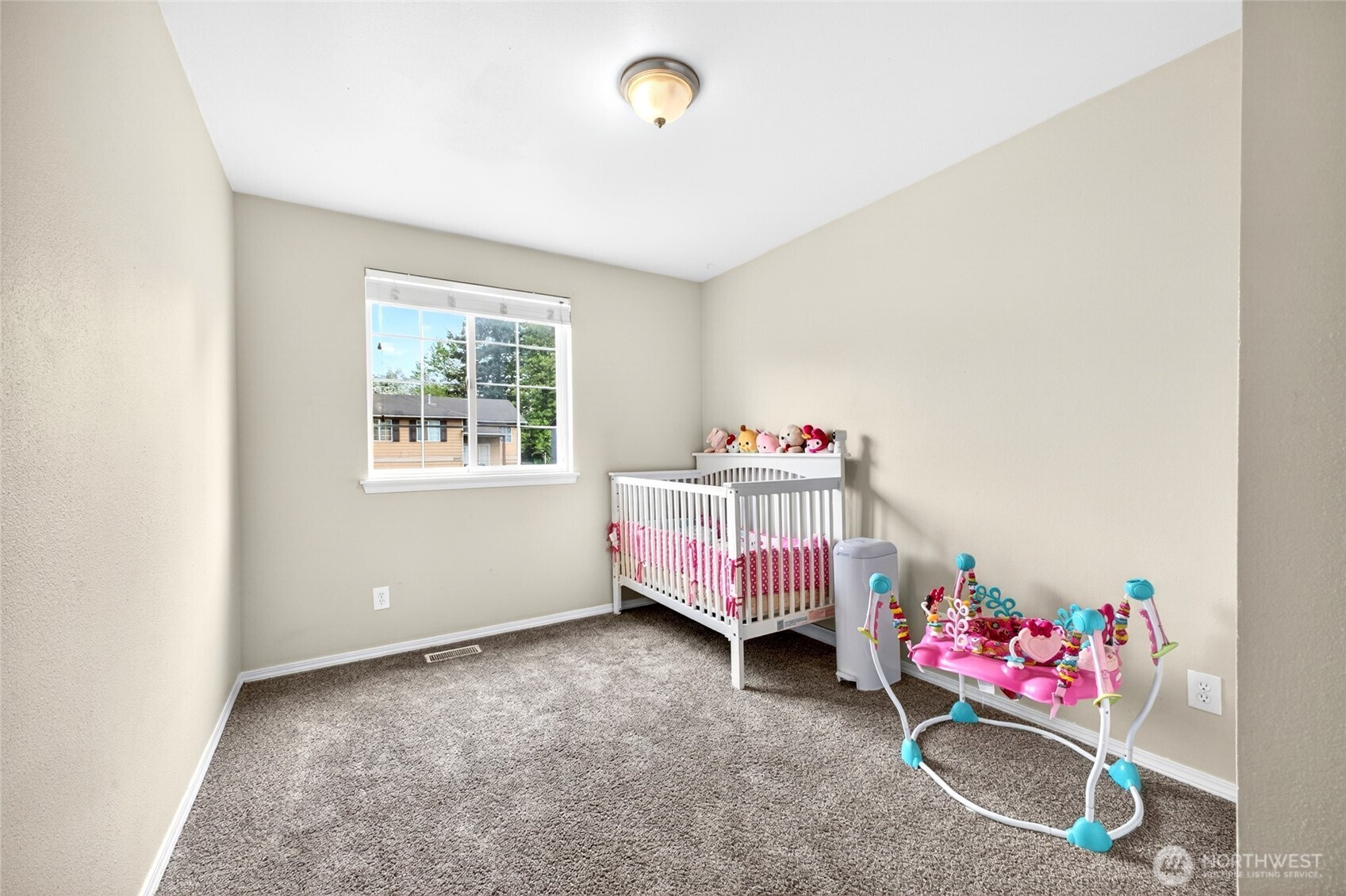 Bedroom #2 used as infant room