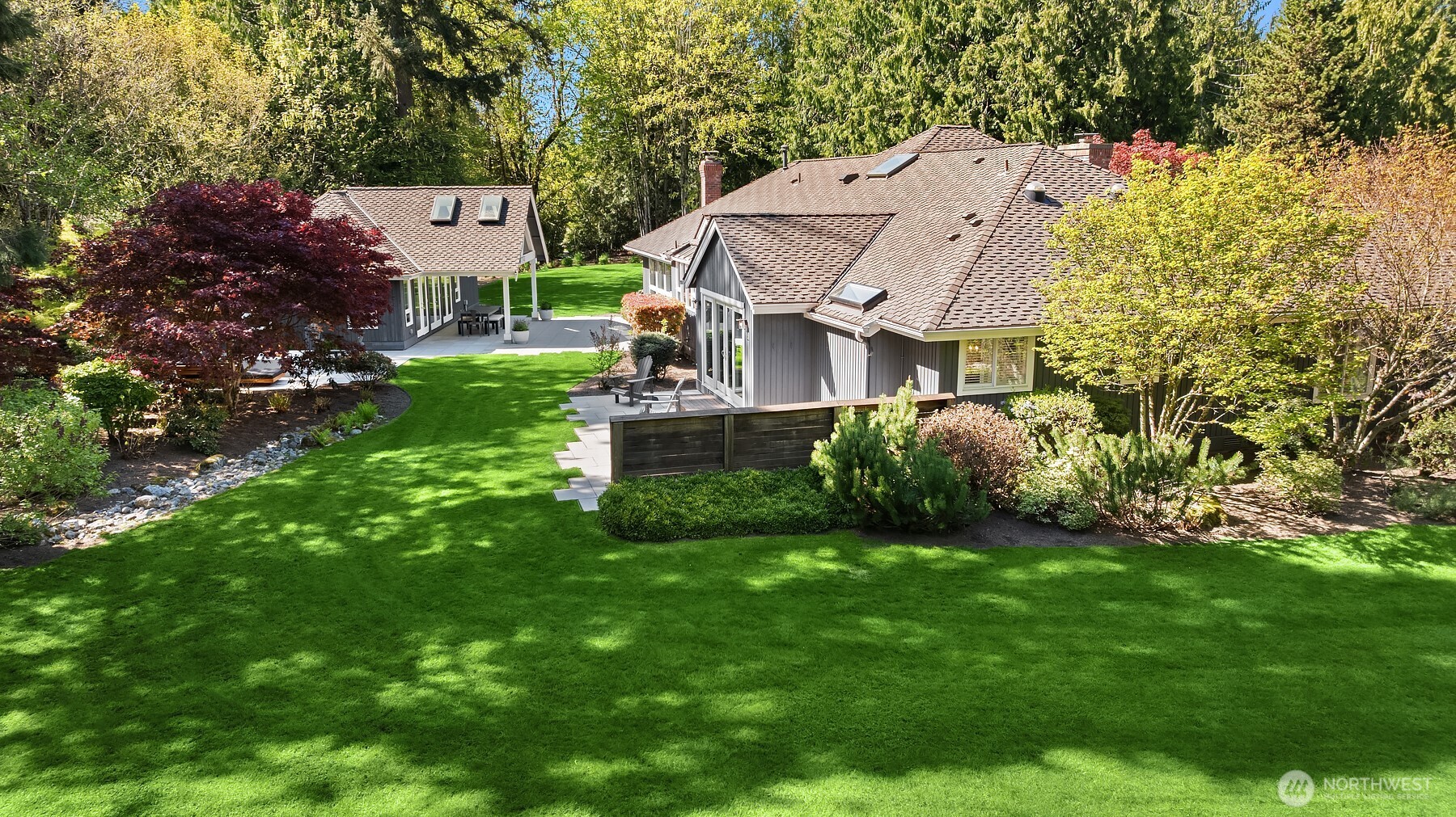 Main home and Cottage View