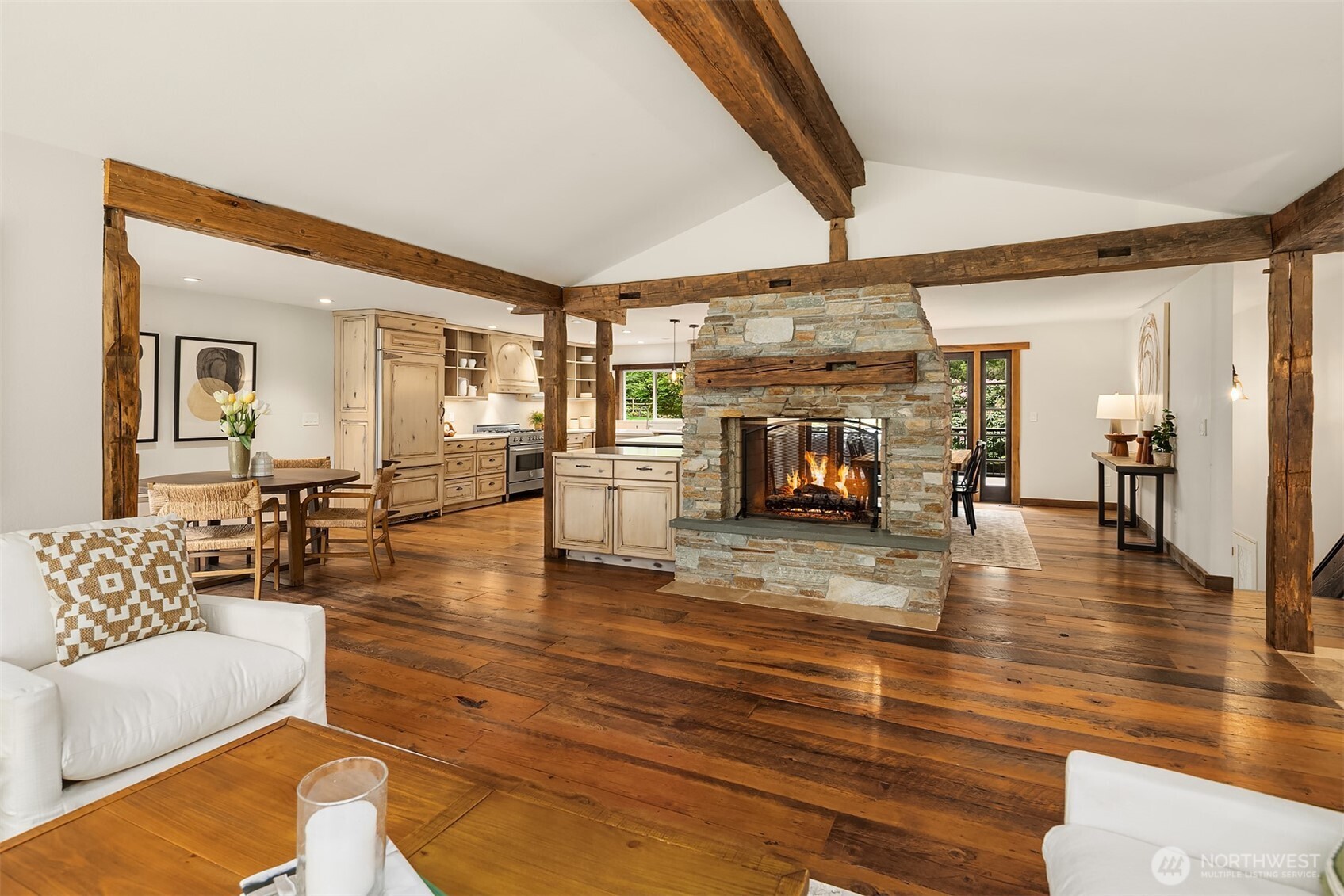 Vaulted ceilings