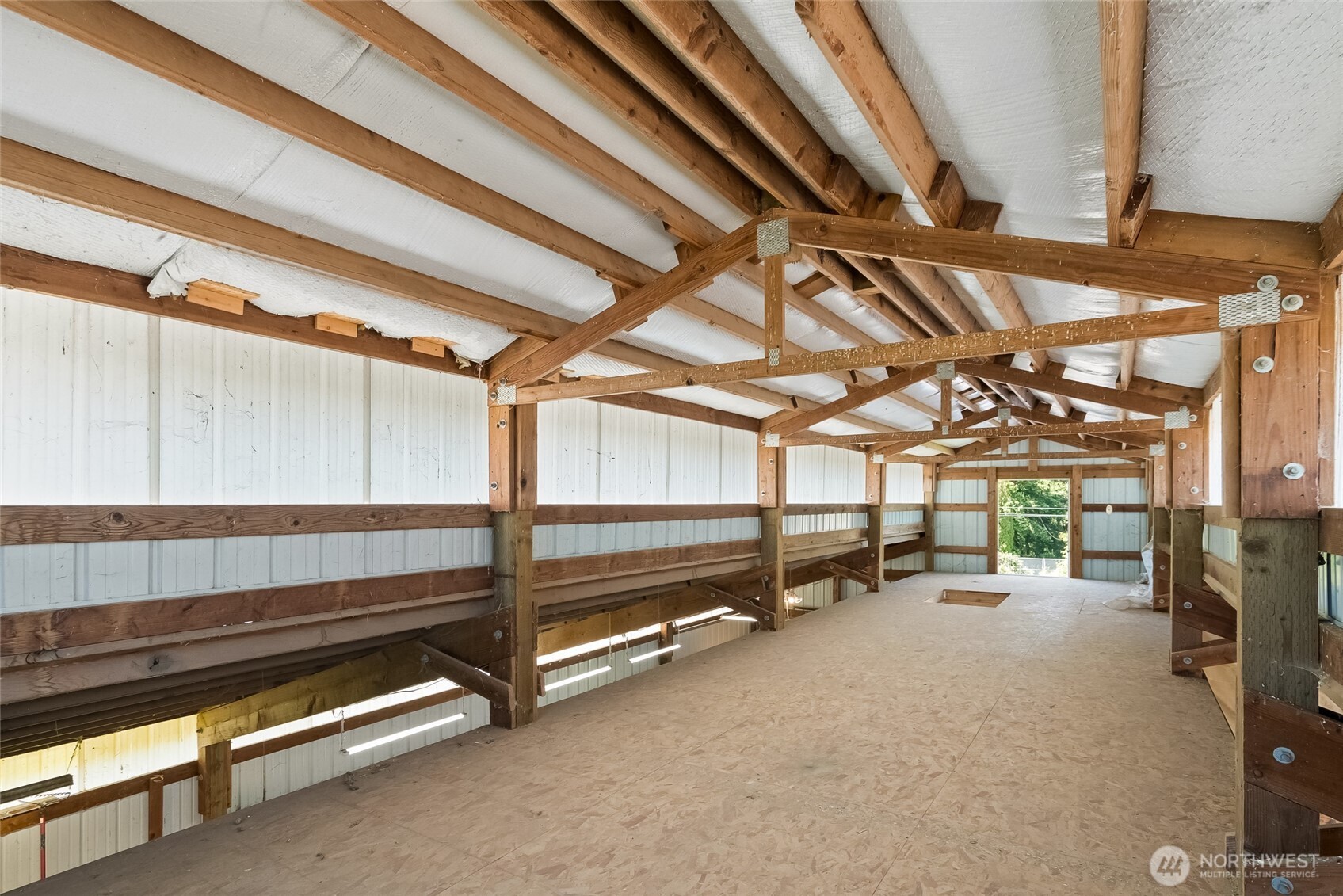 Hay loft