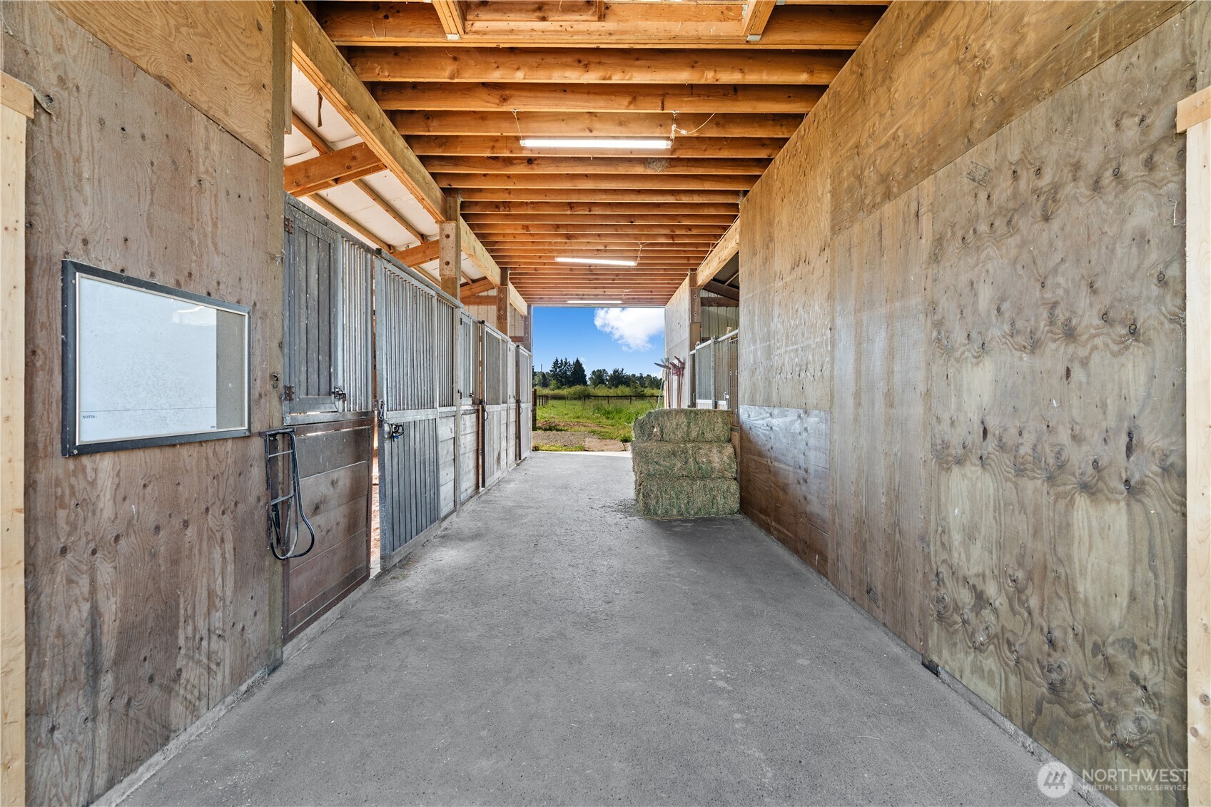 Barn aisle way