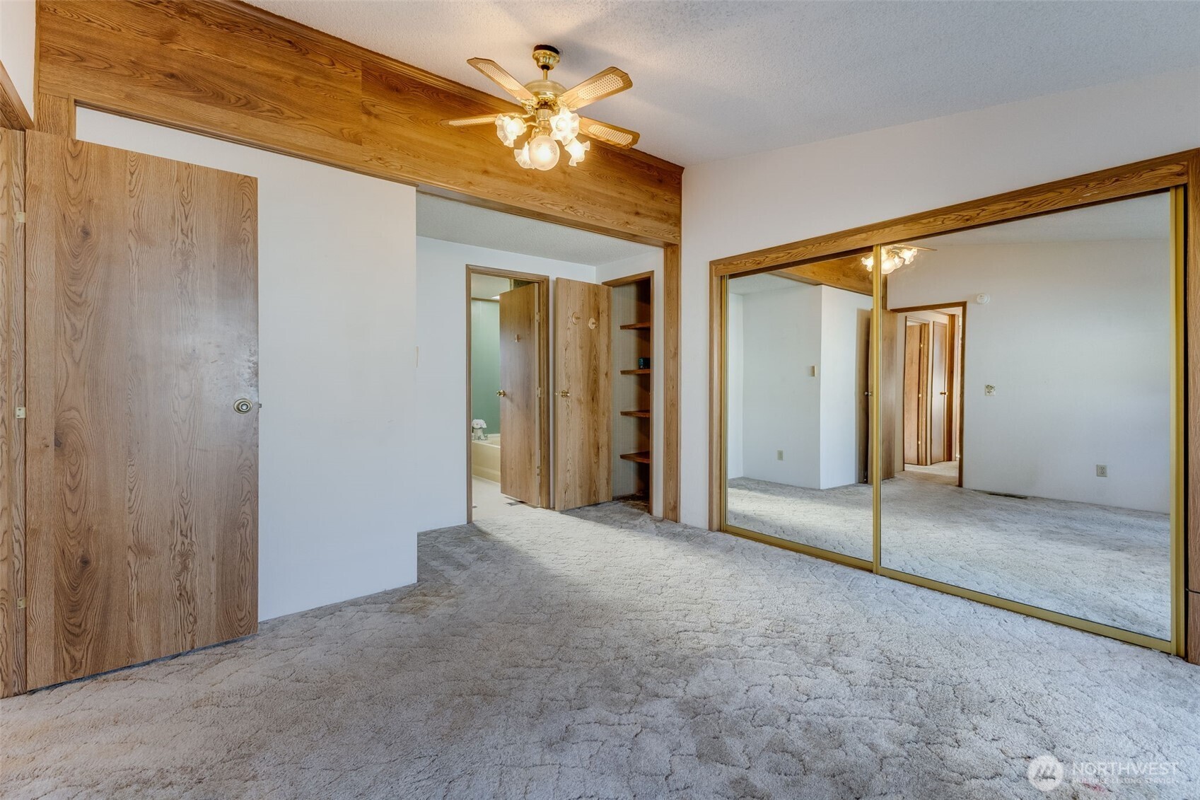 Primary Bdrm with attached bath