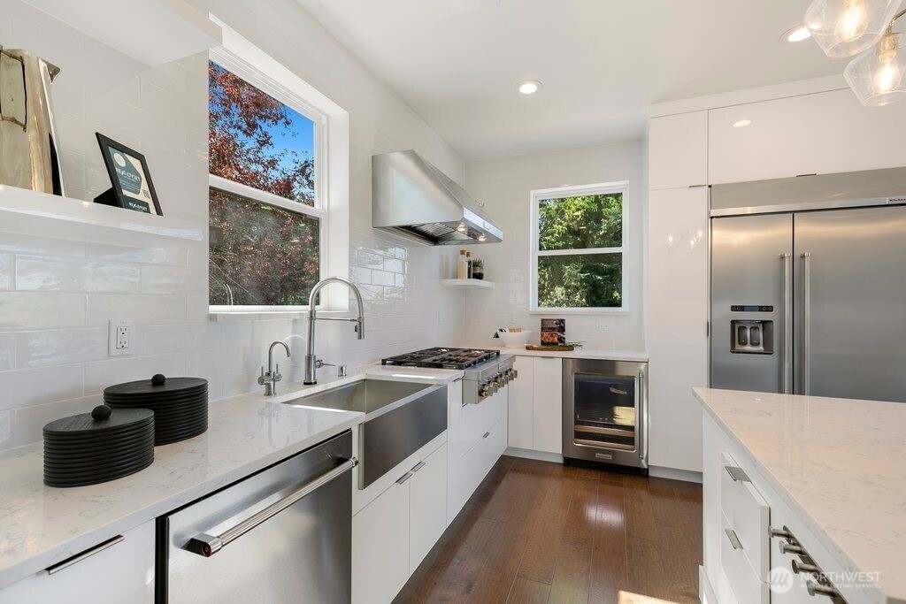 Bright, modern kitchen designed for both style and effortless living