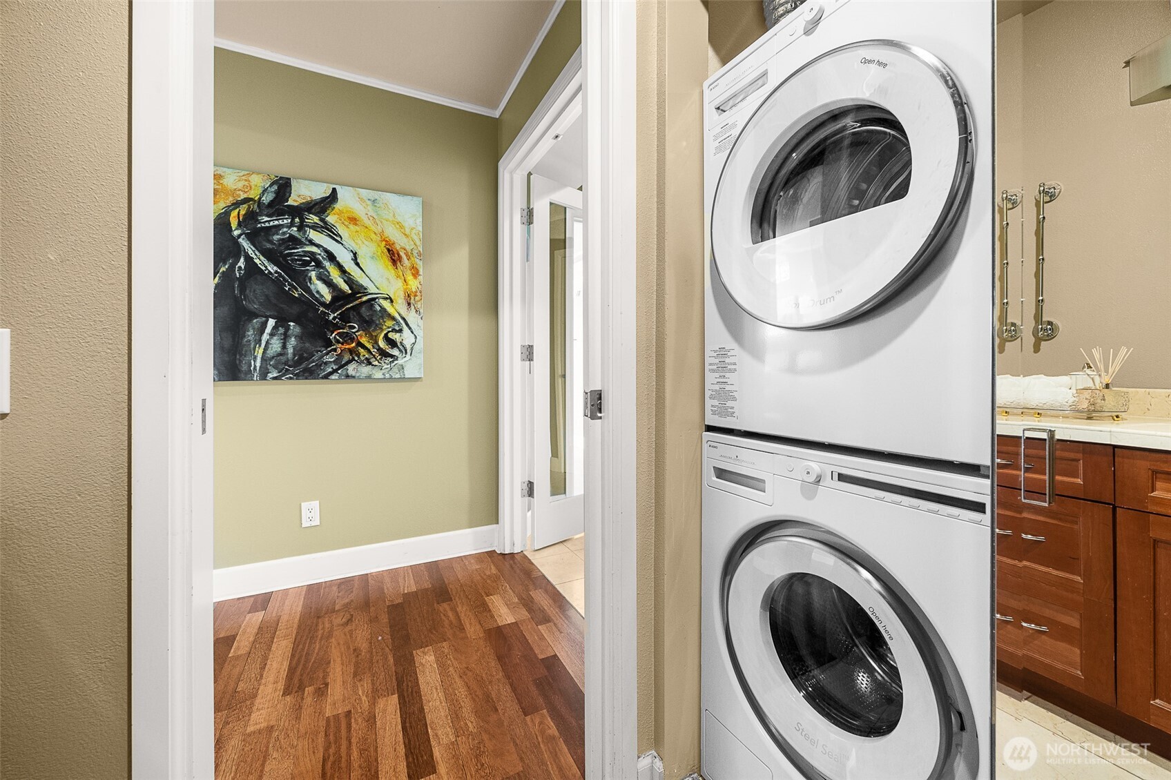 Laundry area
