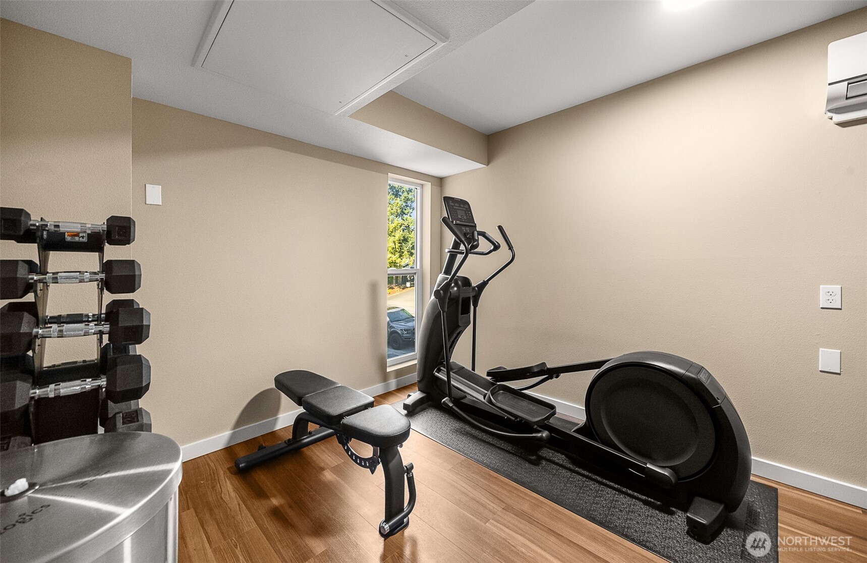 Complex has an exercise room for use by the residents.