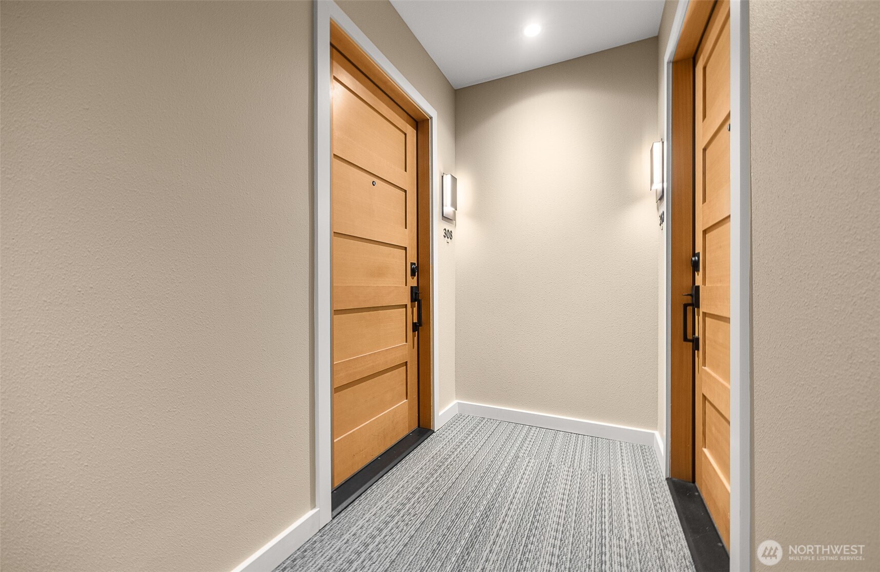 Entry door to 308