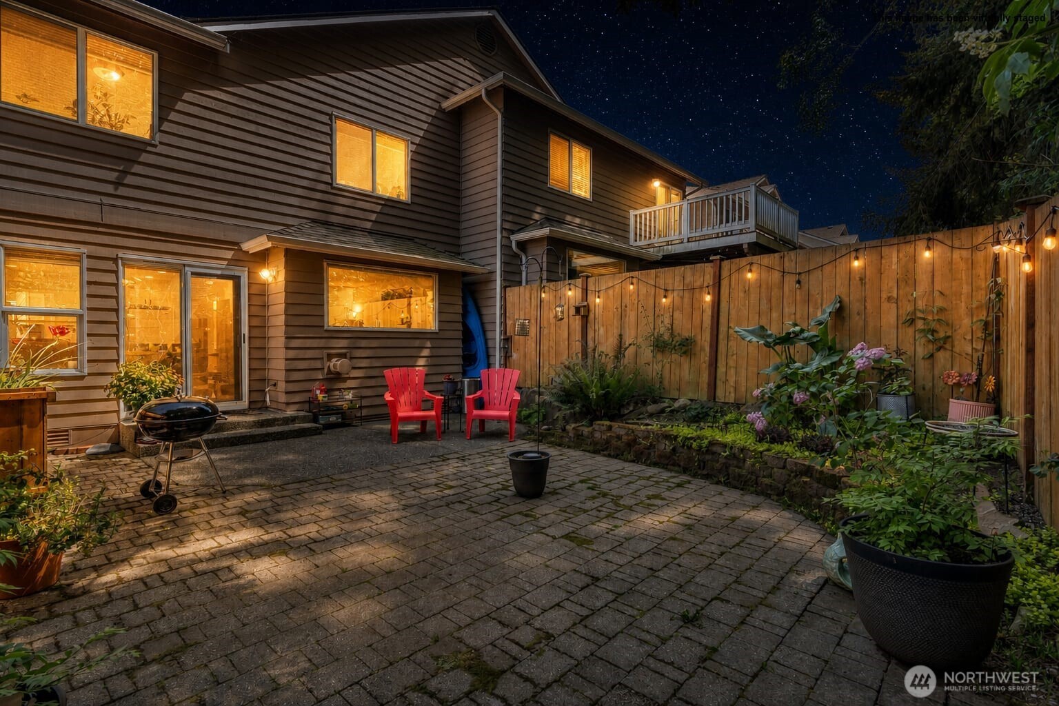 Star-gaze on clear nights from your private oasis!
