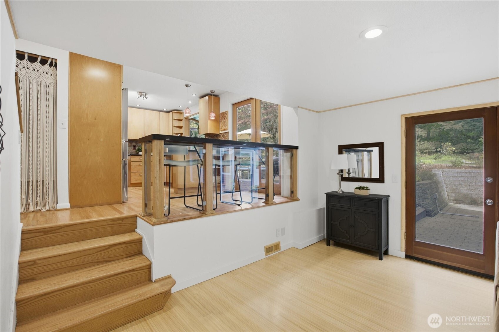 This Woodinville home combines peaceful seclusion with convenient access to local amenities and wine country