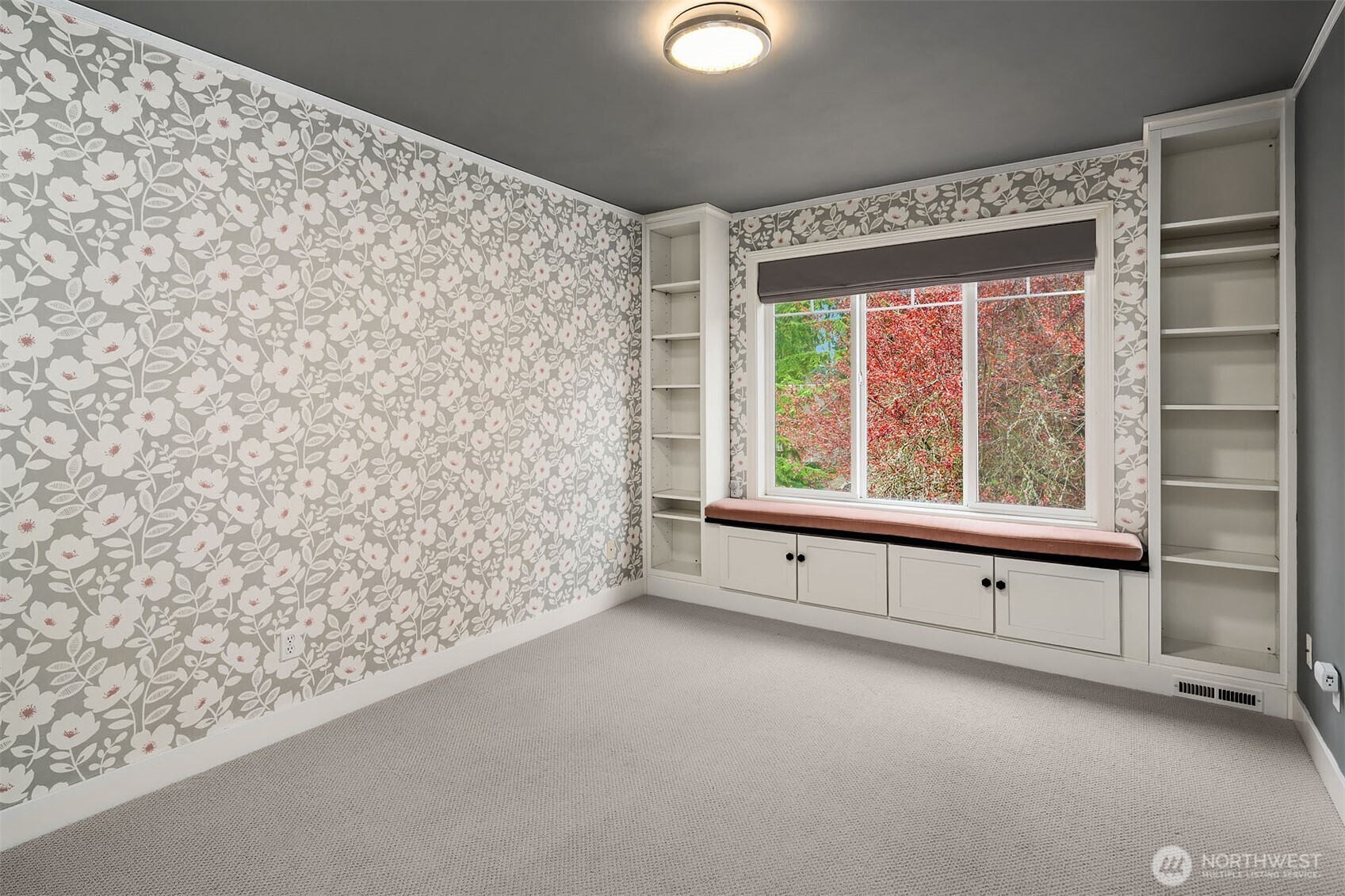 5th bedroom or bonus hang out room with built-in window seat!